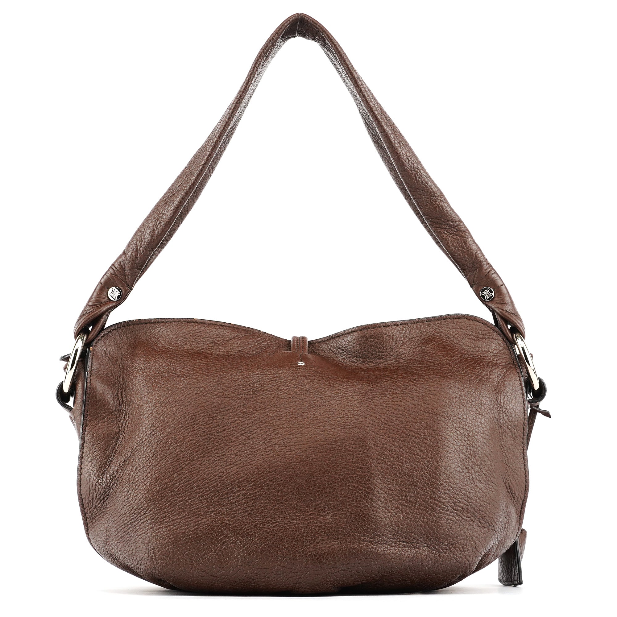 Brown Leather Bittersweet Shoulder Bag