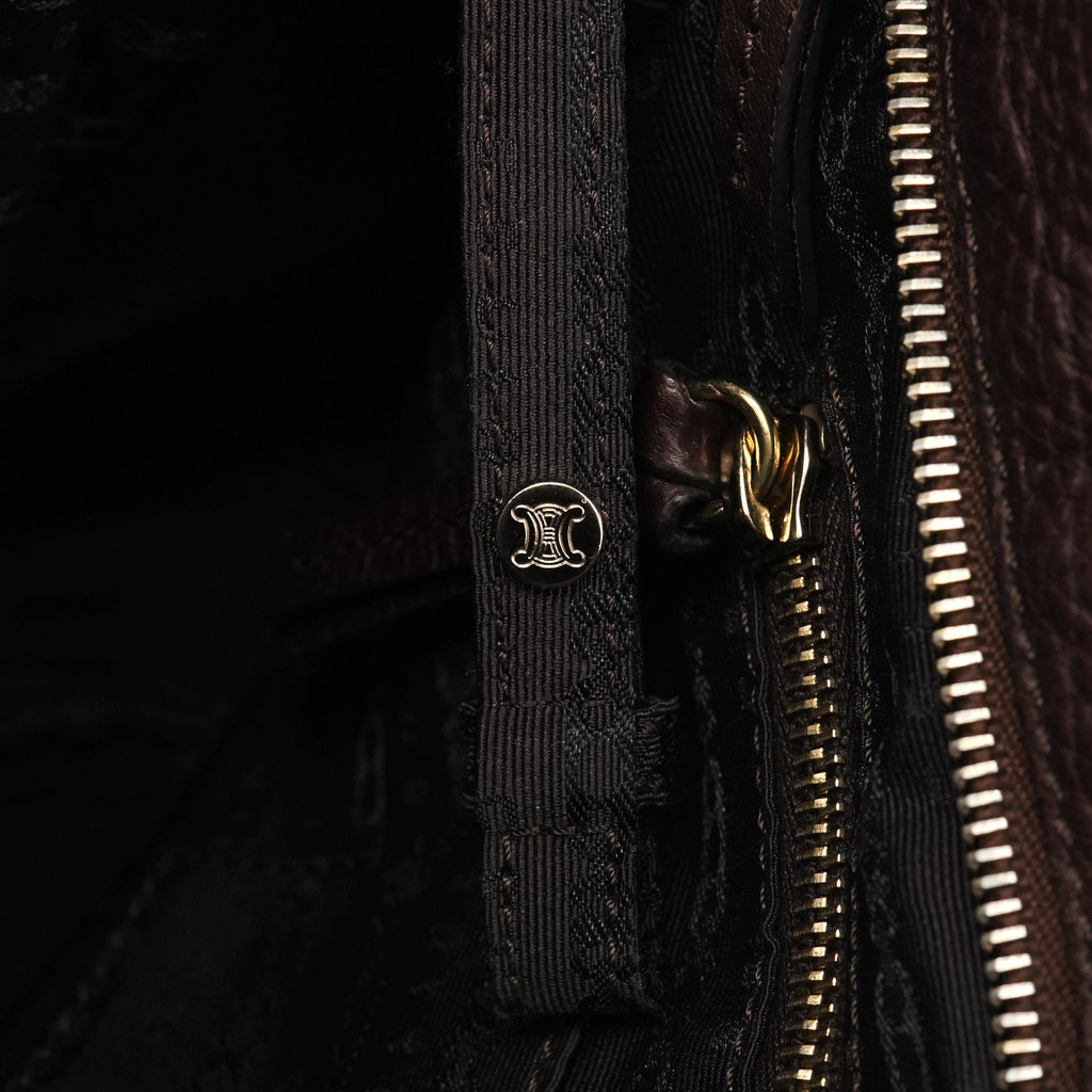 Brown Leather Bittersweet Shoulder Bag