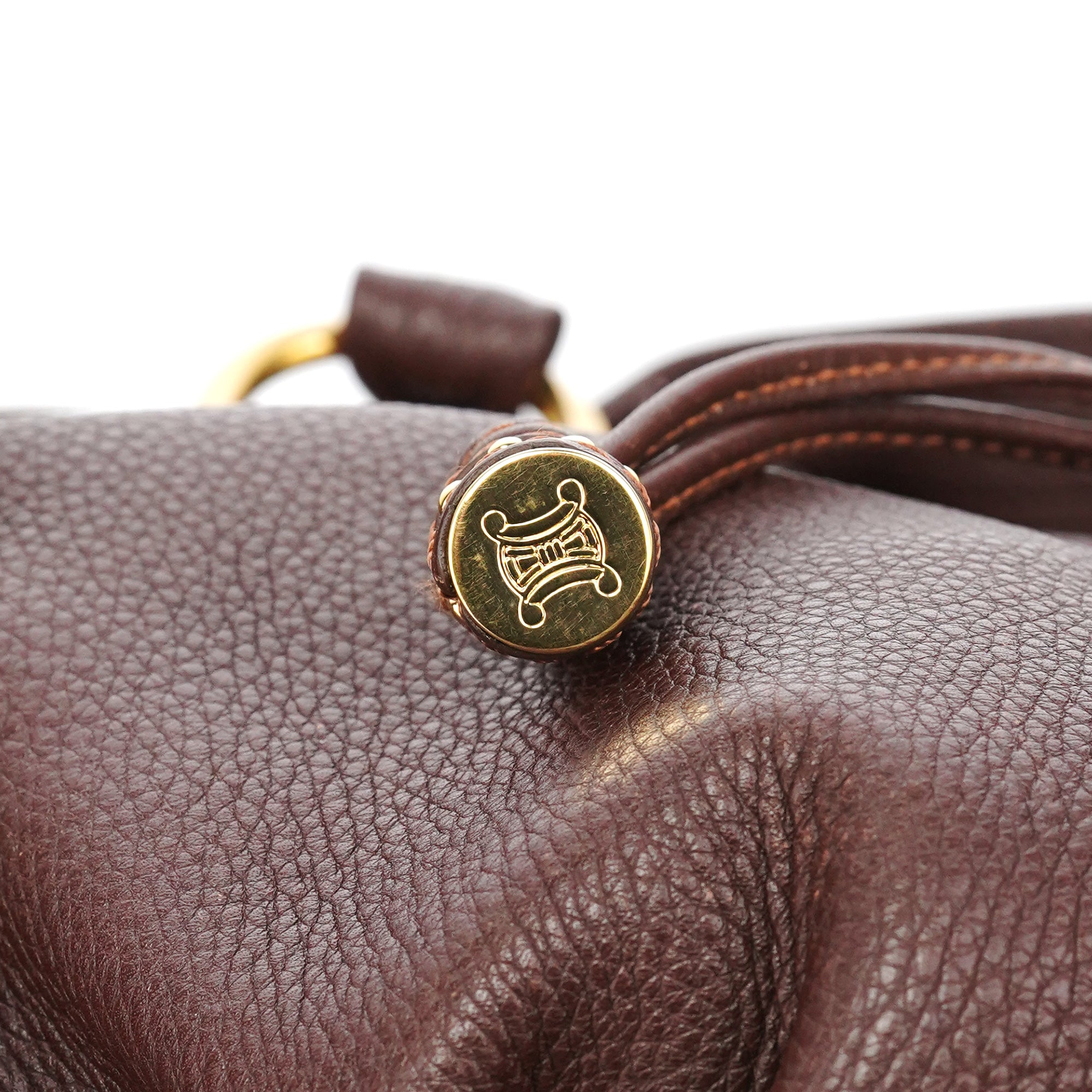 Brown Leather Bittersweet Shoulder Bag