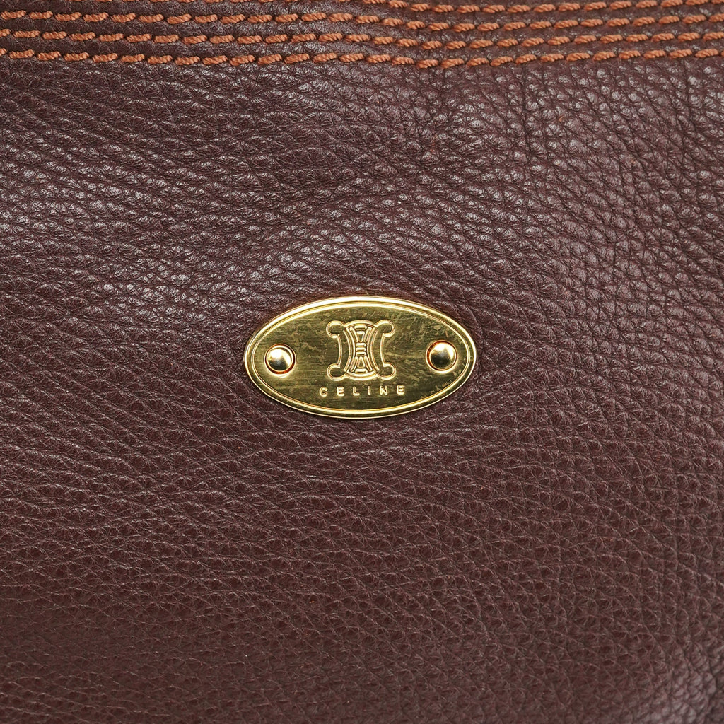 Brown Leather Bittersweet Shoulder Bag