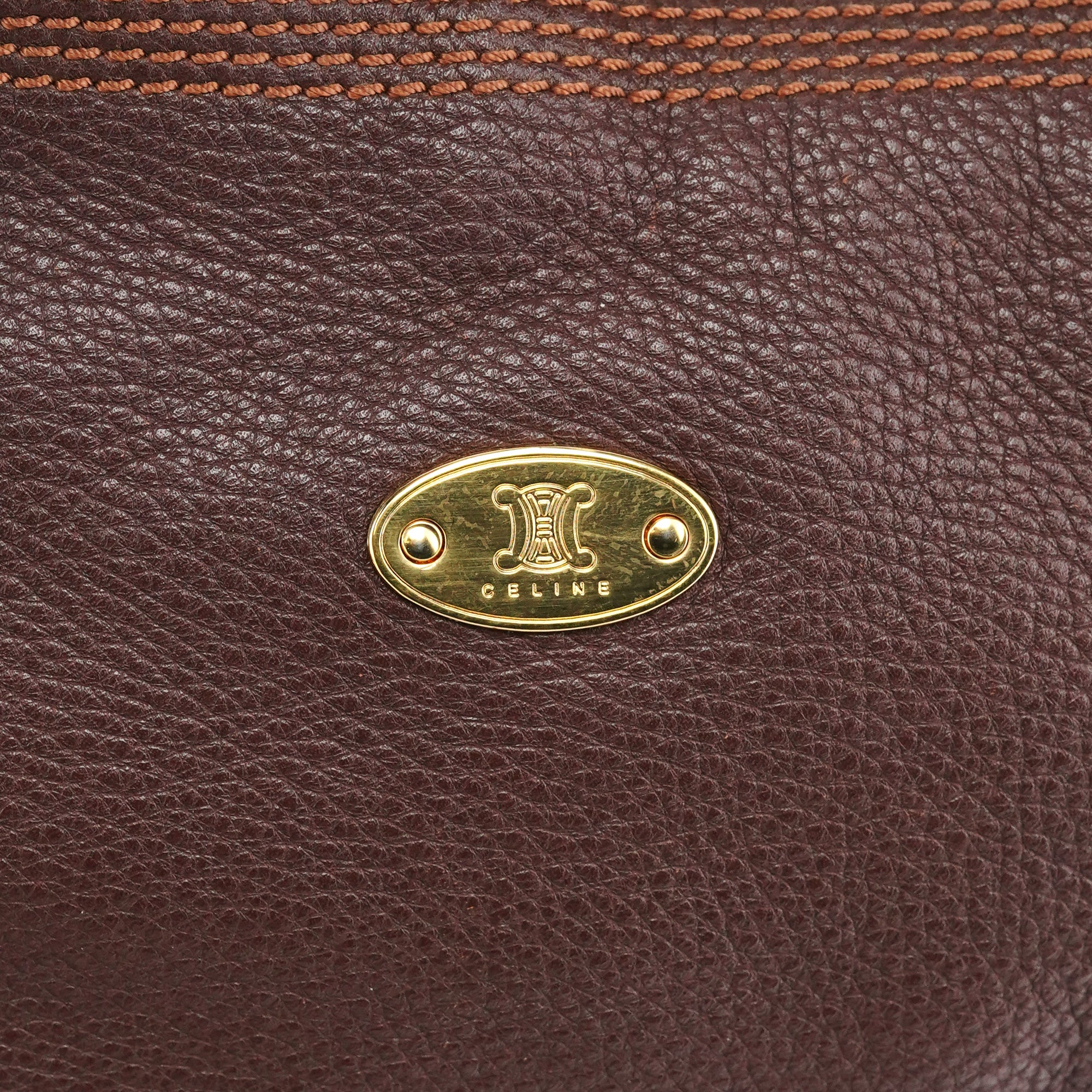 Brown Leather Bittersweet Shoulder Bag