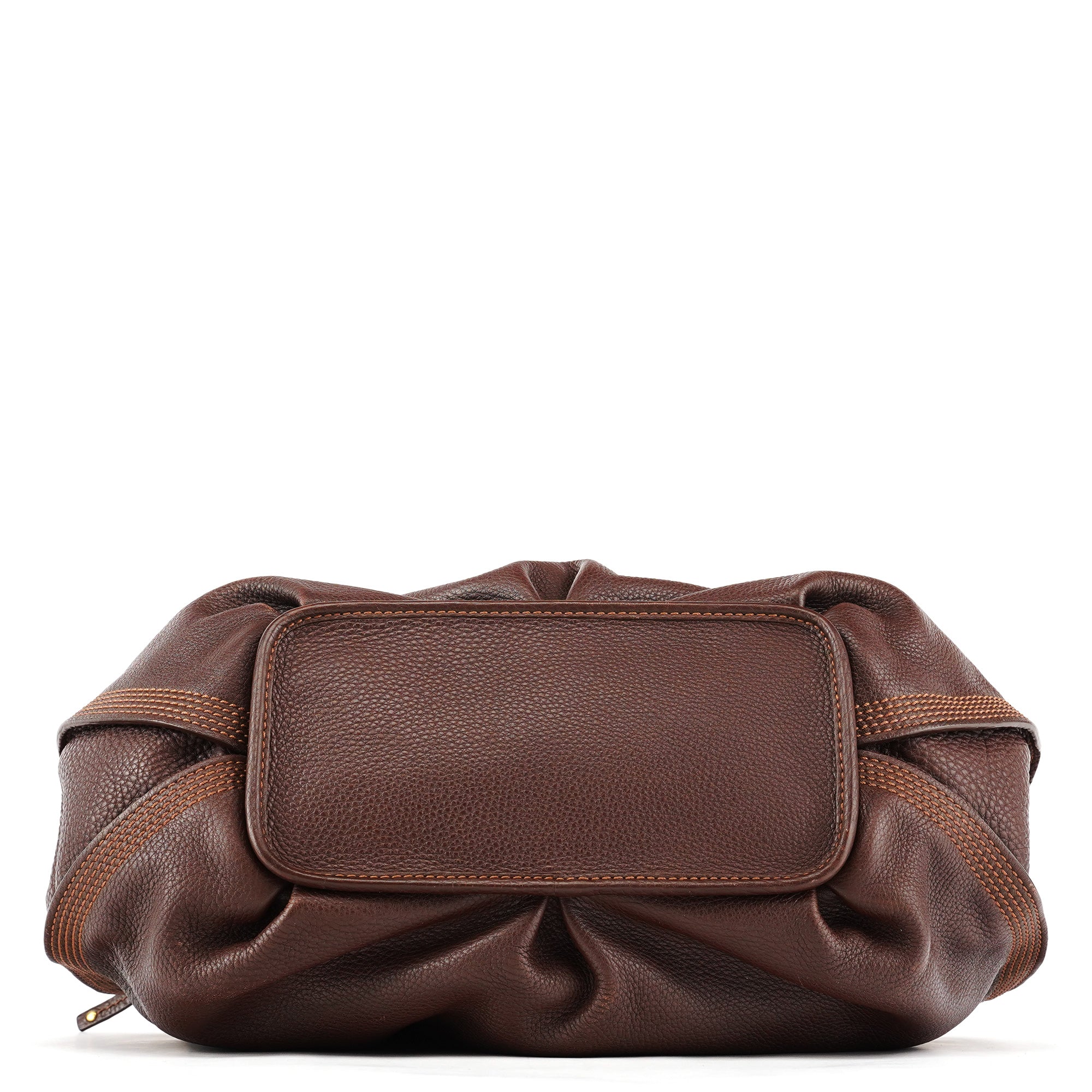 Brown Leather Bittersweet Shoulder Bag