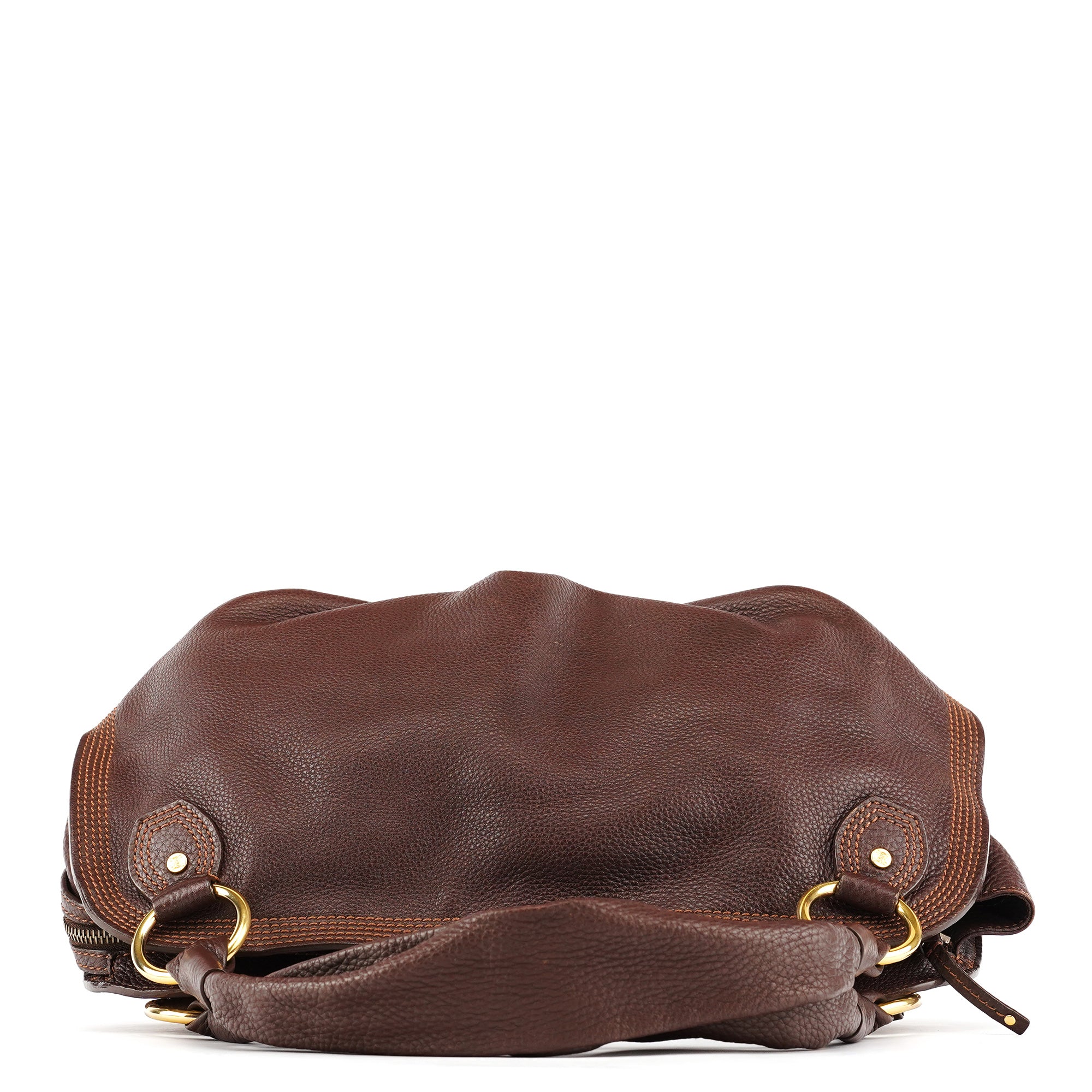Brown Leather Bittersweet Shoulder Bag