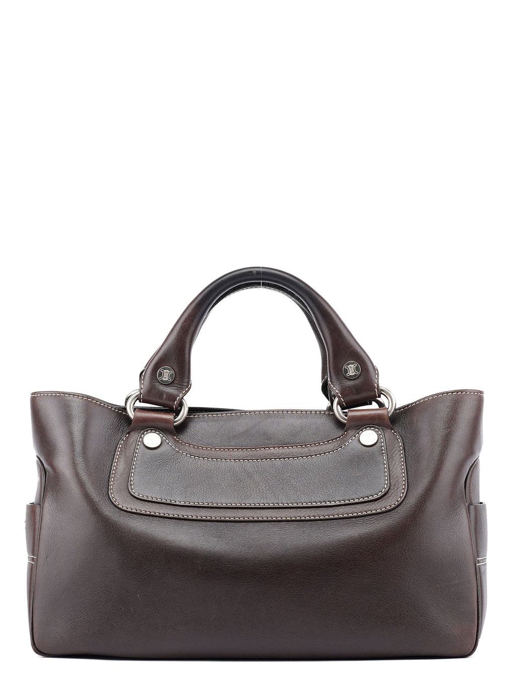 Brown Leather Tote Bag