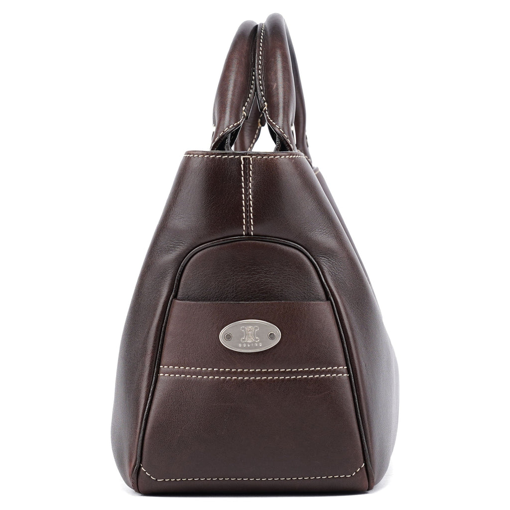 Brown Leather Tote Bag