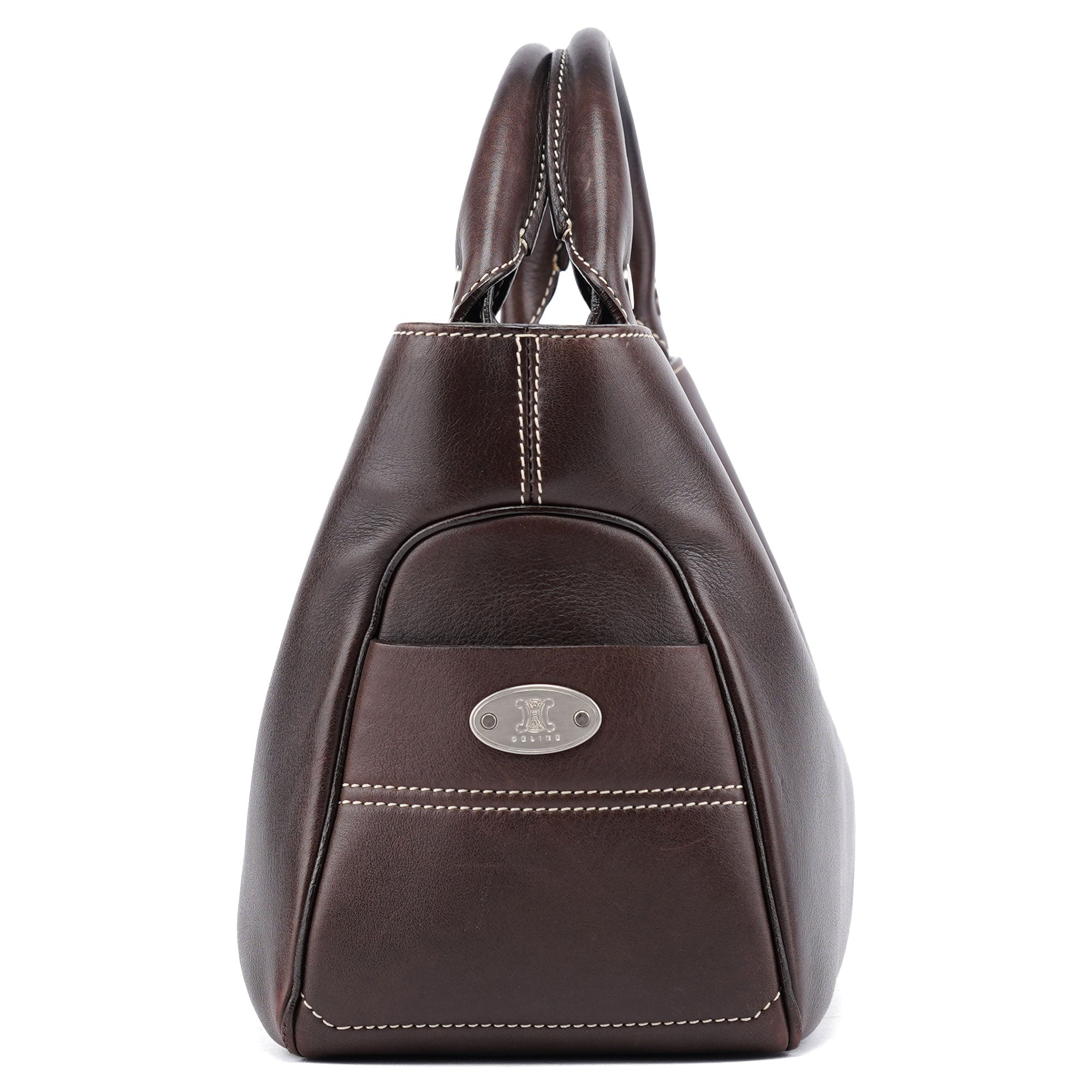 Brown Leather Tote Bag