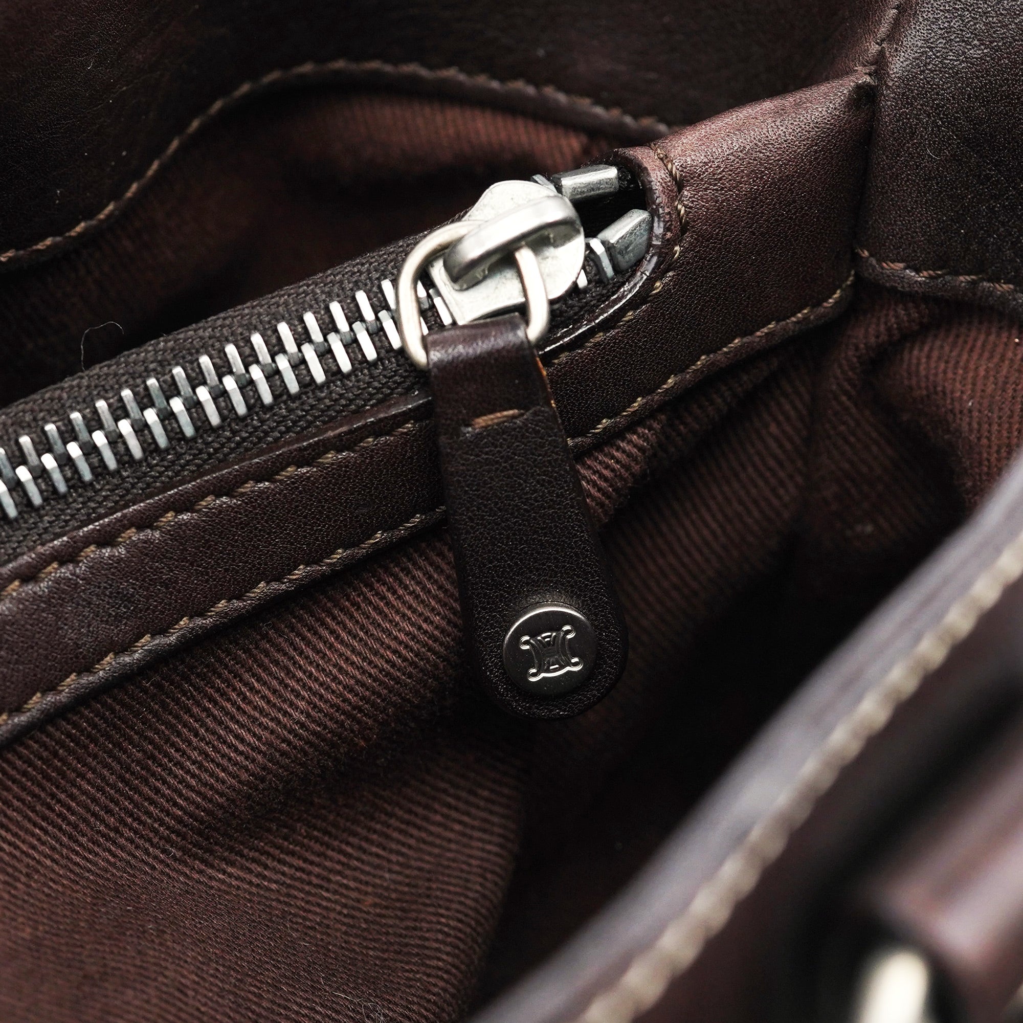 Brown Leather Tote Bag