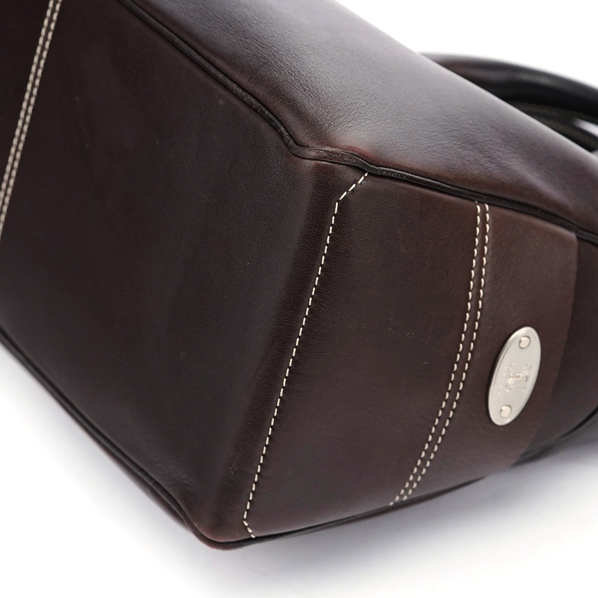 Brown Leather Tote Bag