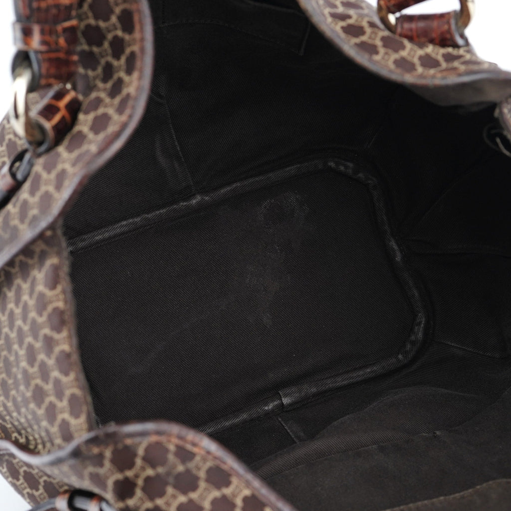 Brown Macadam Bittersweet Shoulder Bag
