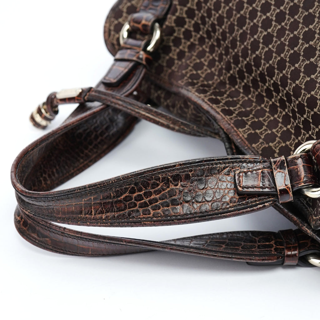 Brown Macadam Bittersweet Shoulder Bag
