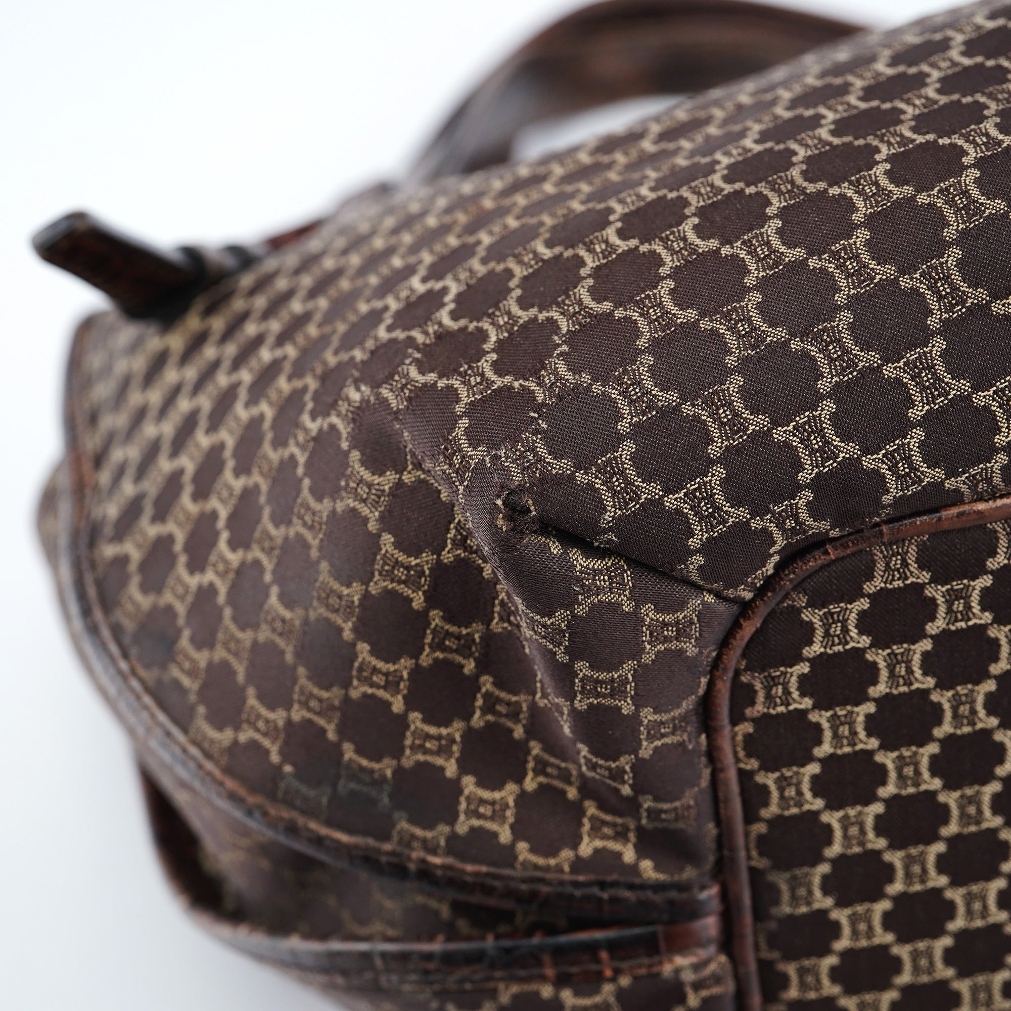 Brown Macadam Bittersweet Shoulder Bag