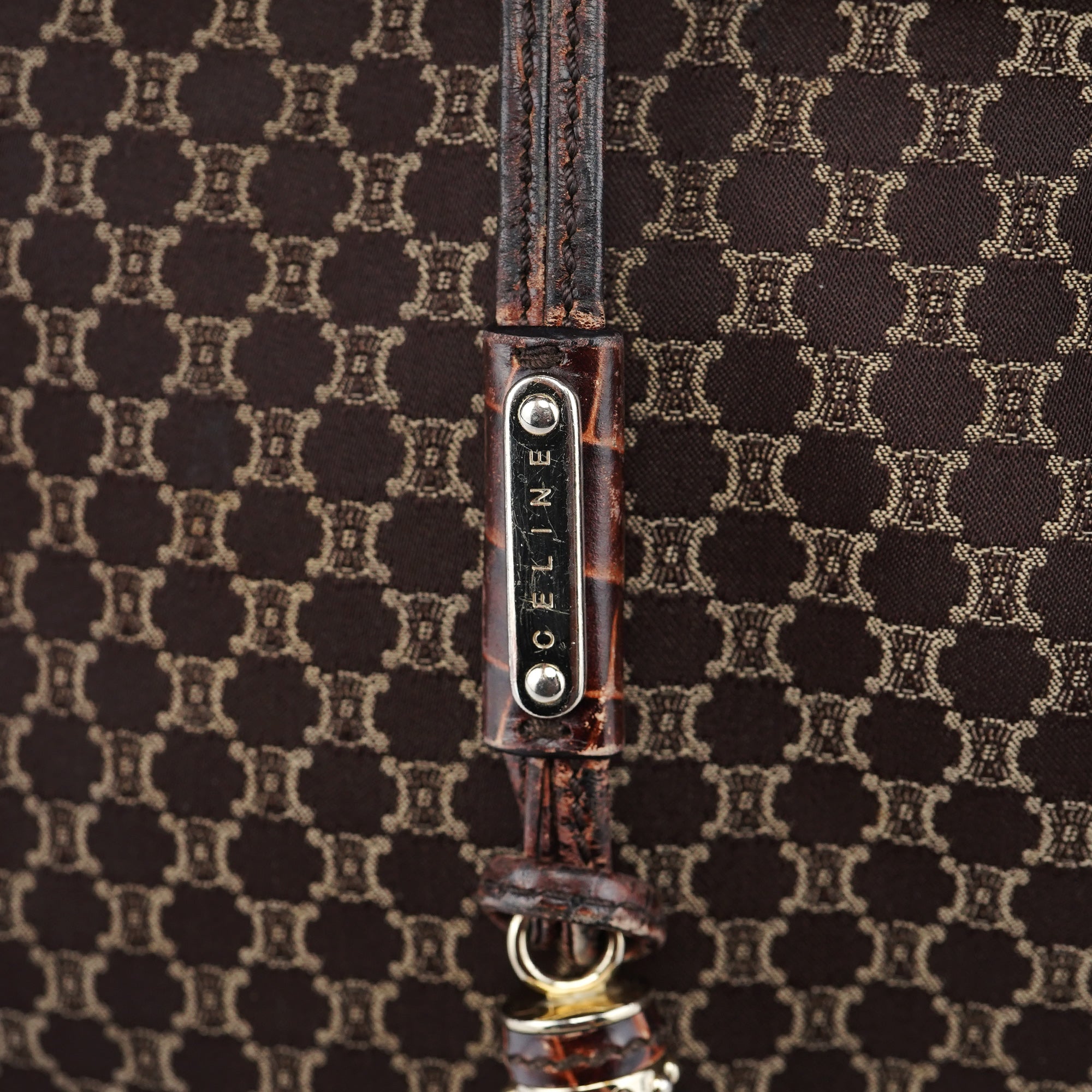 Brown Macadam Bittersweet Shoulder Bag