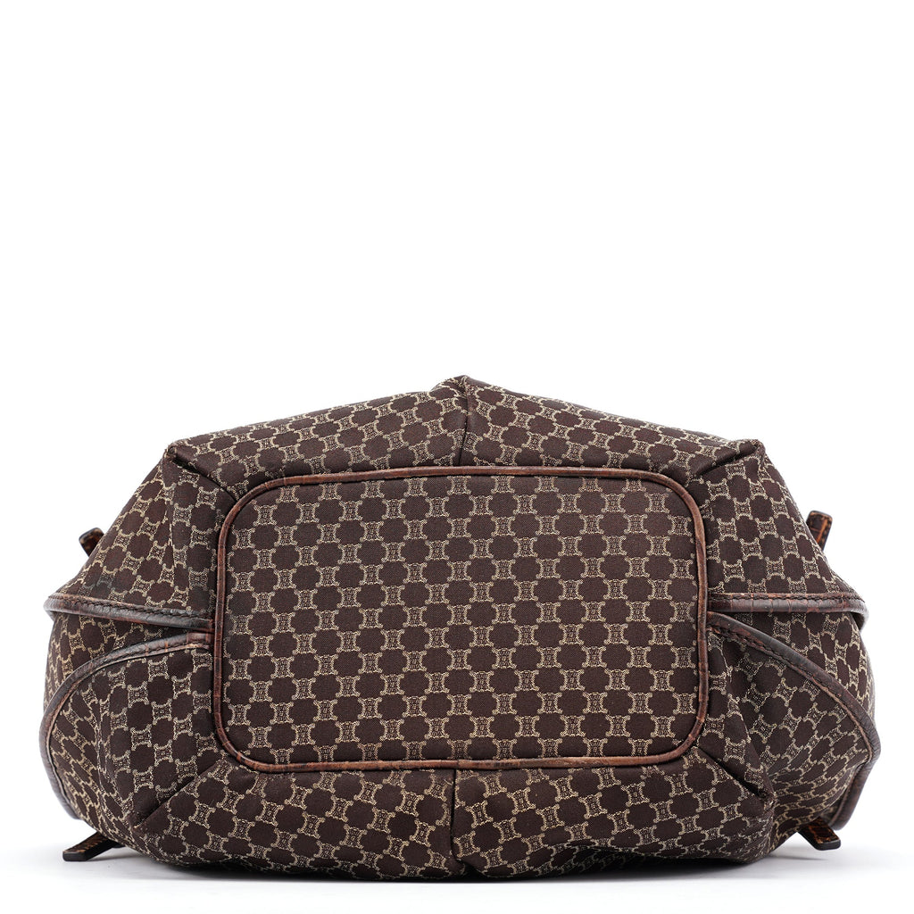 Brown Macadam Bittersweet Shoulder Bag