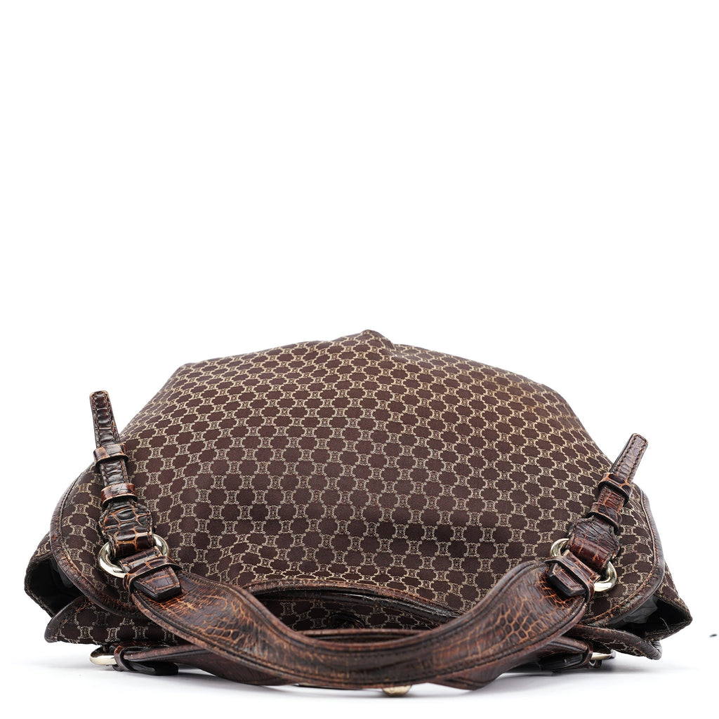 Brown Macadam Bittersweet Shoulder Bag