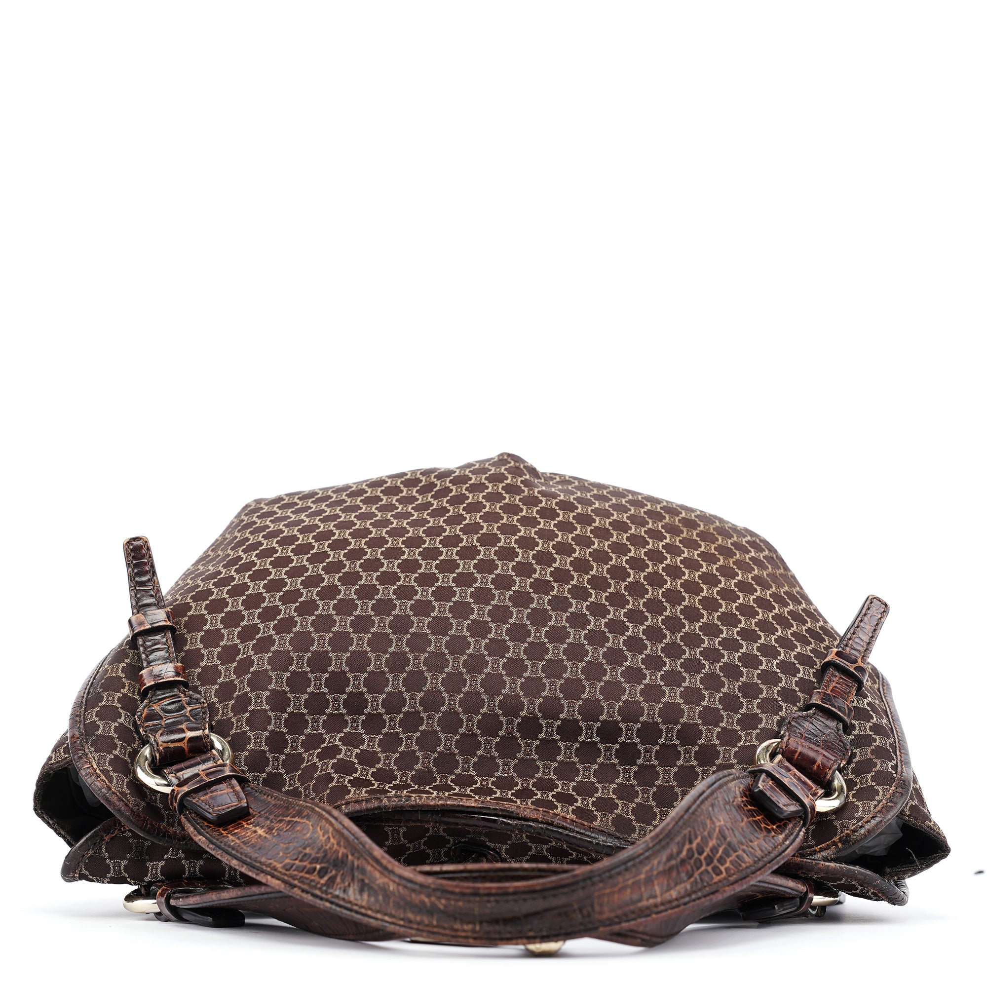Brown Macadam Bittersweet Shoulder Bag