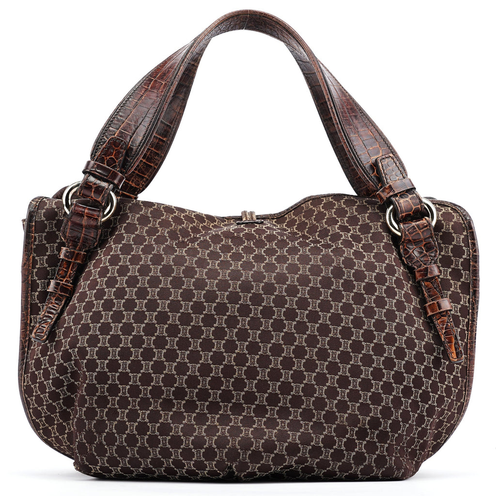 Brown Macadam Bittersweet Shoulder Bag