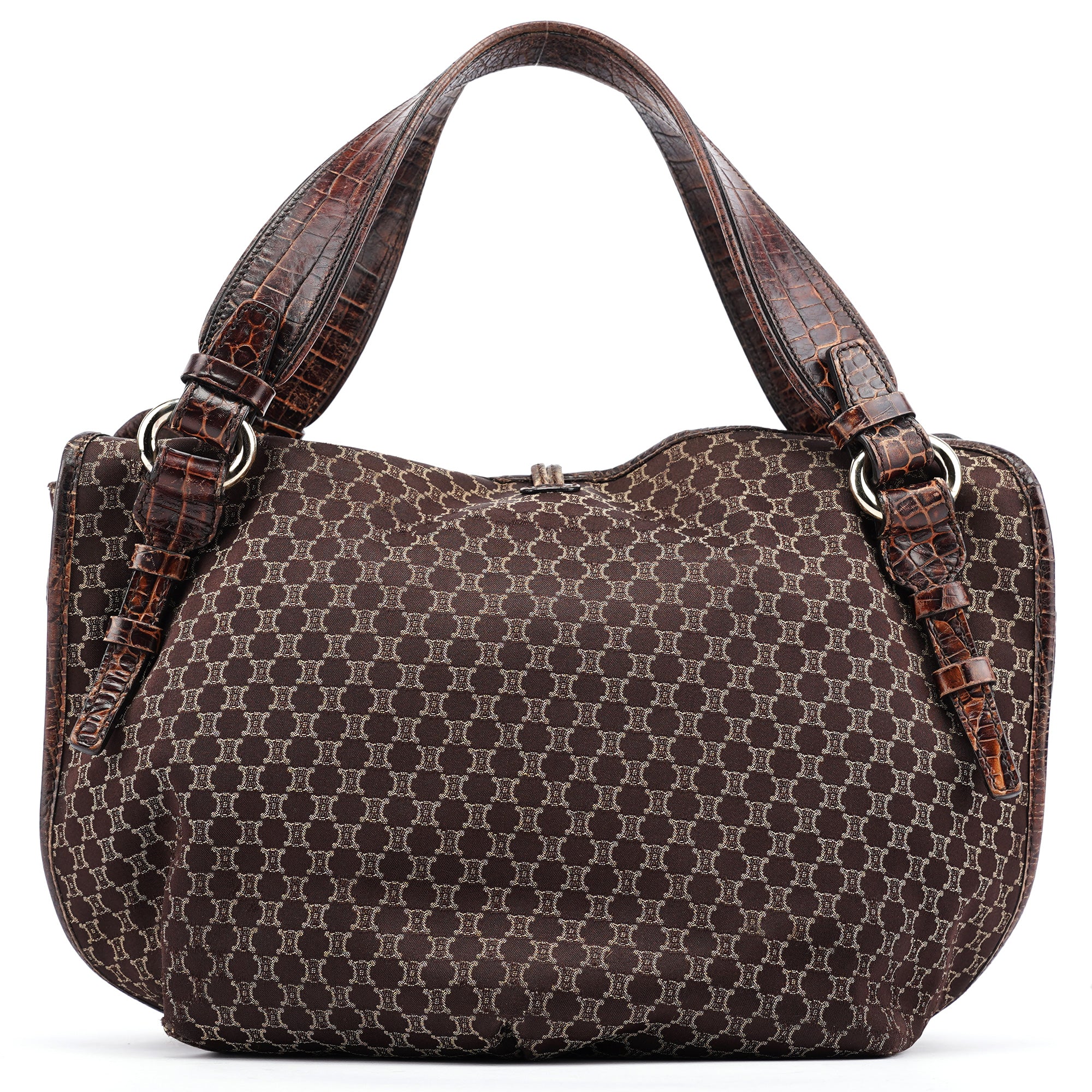 Brown Macadam Bittersweet Shoulder Bag
