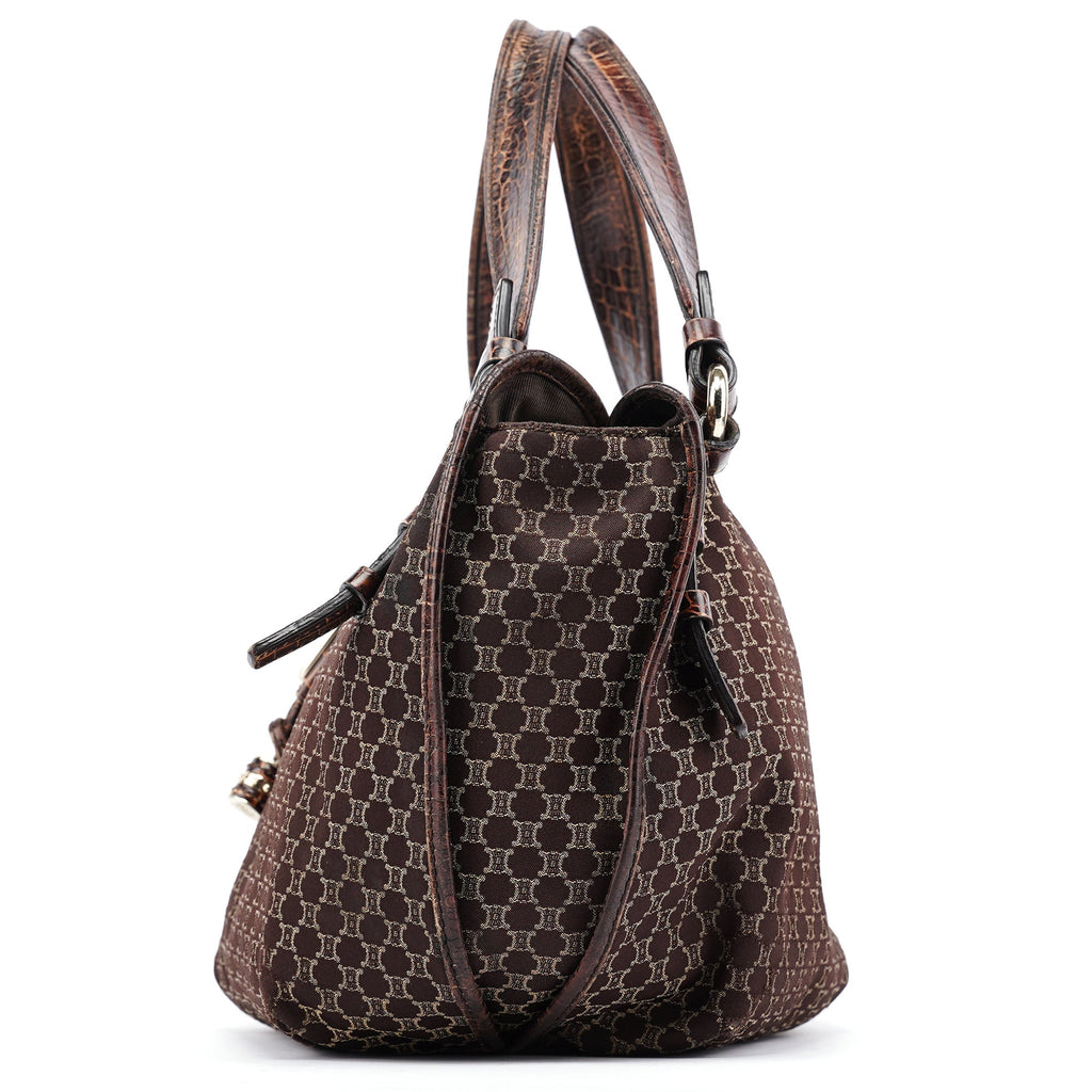Brown Macadam Bittersweet Shoulder Bag