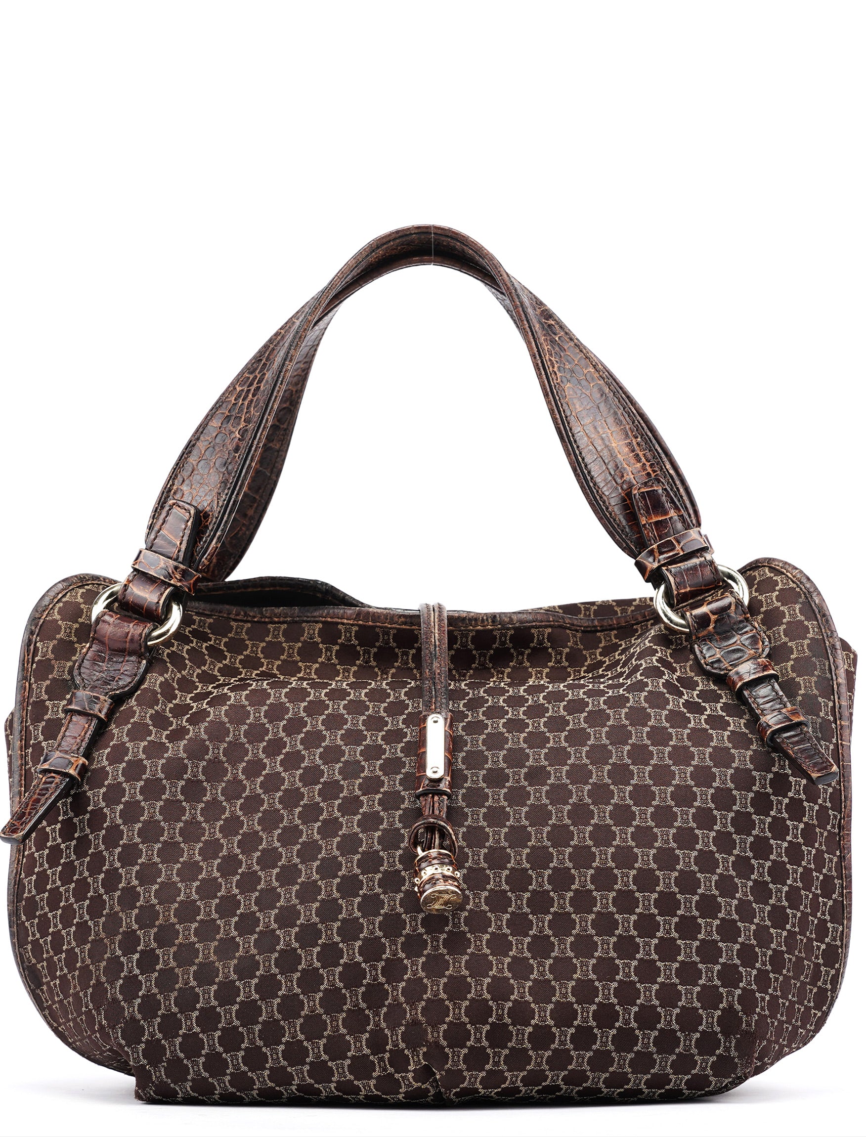 Brown Macadam Bittersweet Shoulder Bag