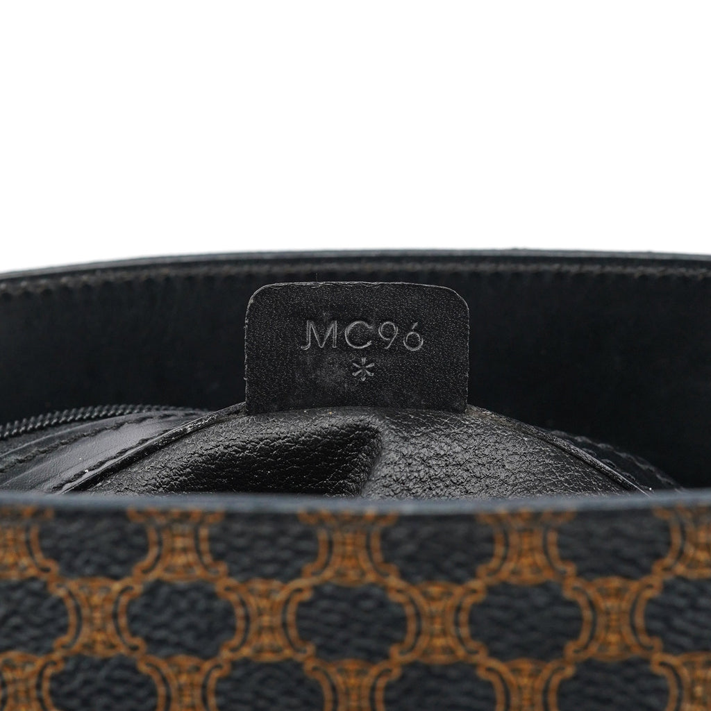 Brown Macadam Canvas Shoulder Bag