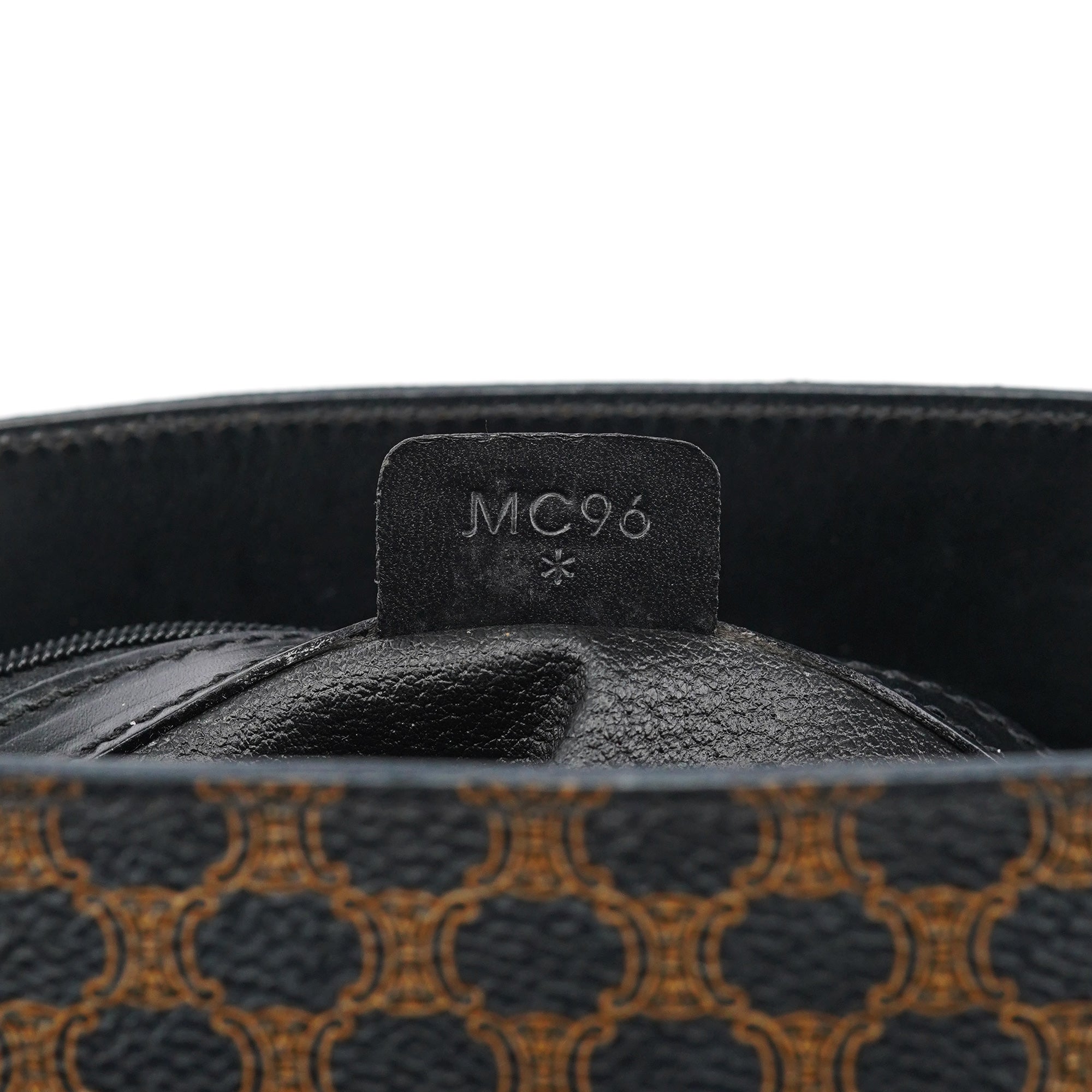 Brown Macadam Canvas Shoulder Bag