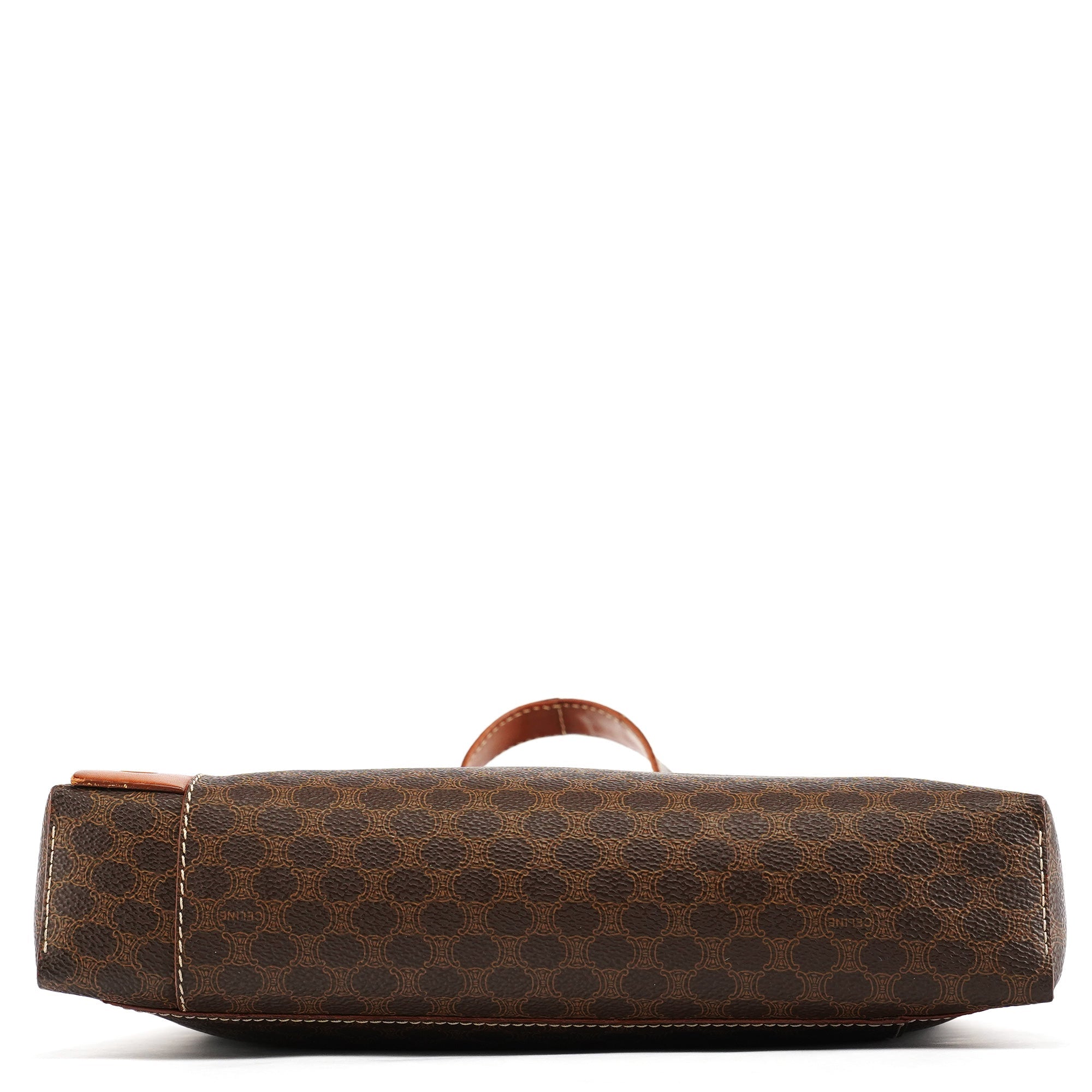 Brown Macadam Logo Tote Bag