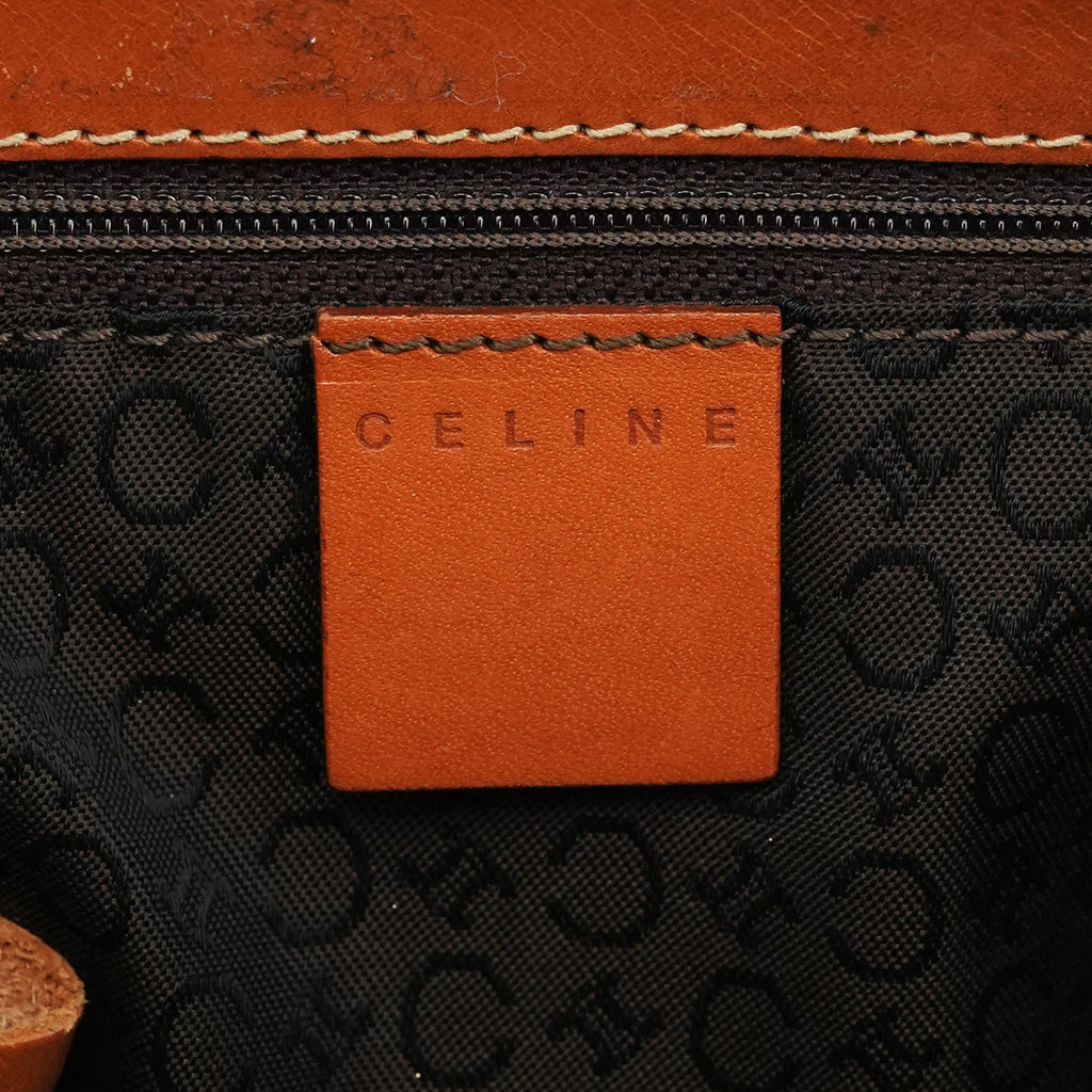 Brown Macadam Logo Tote Bag