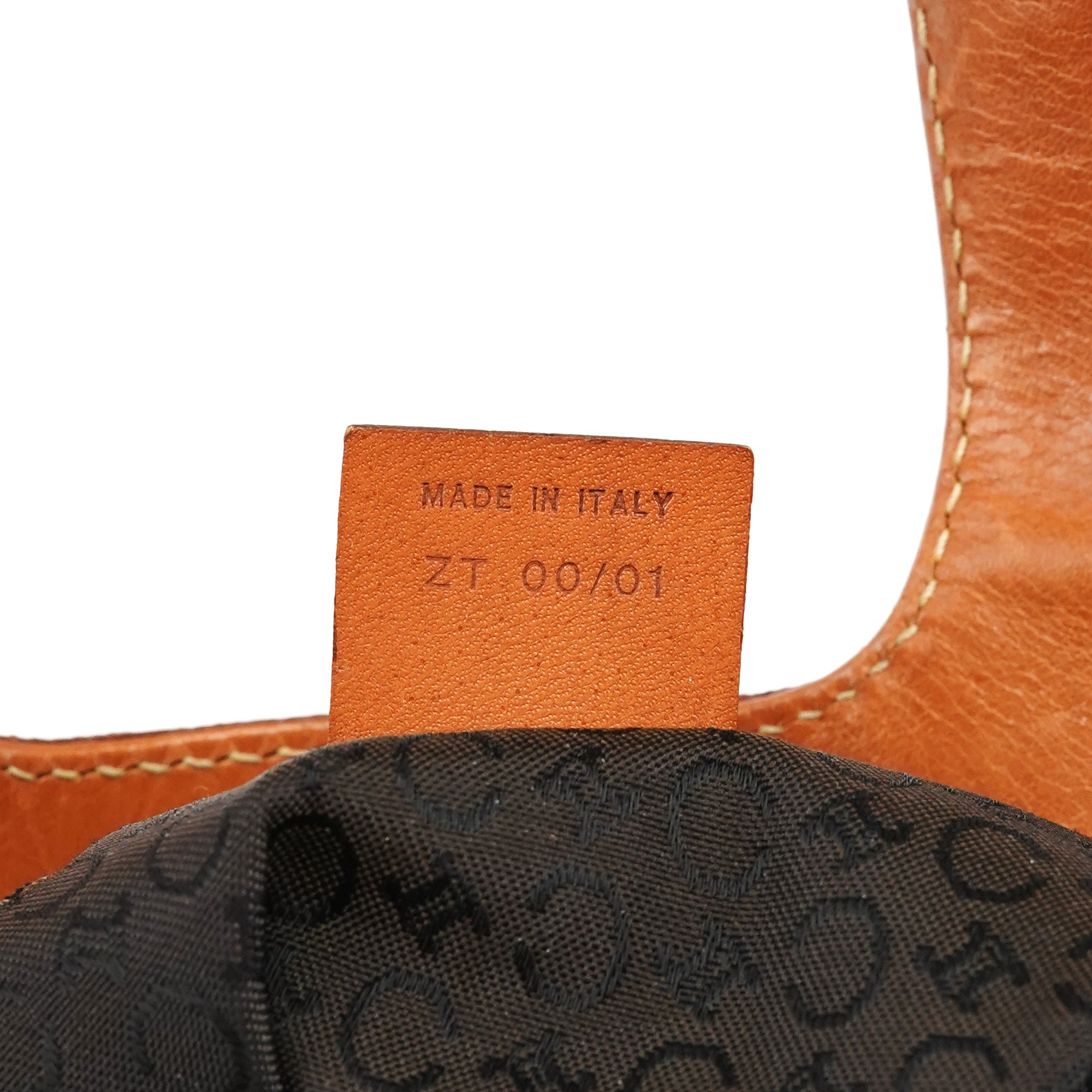 Brown Macadam Logo Tote Bag