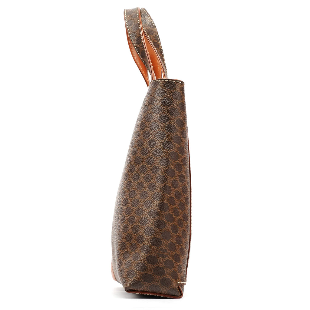 Brown Macadam Logo Tote Bag