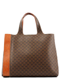 Brown Macadam Logo Tote Bag