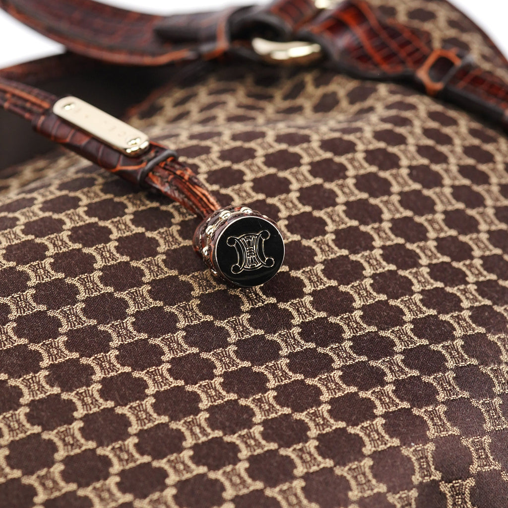 Brown Macadam Monogram Bittersweet Bag