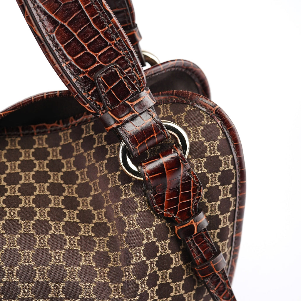 Brown Macadam Monogram Bittersweet Bag