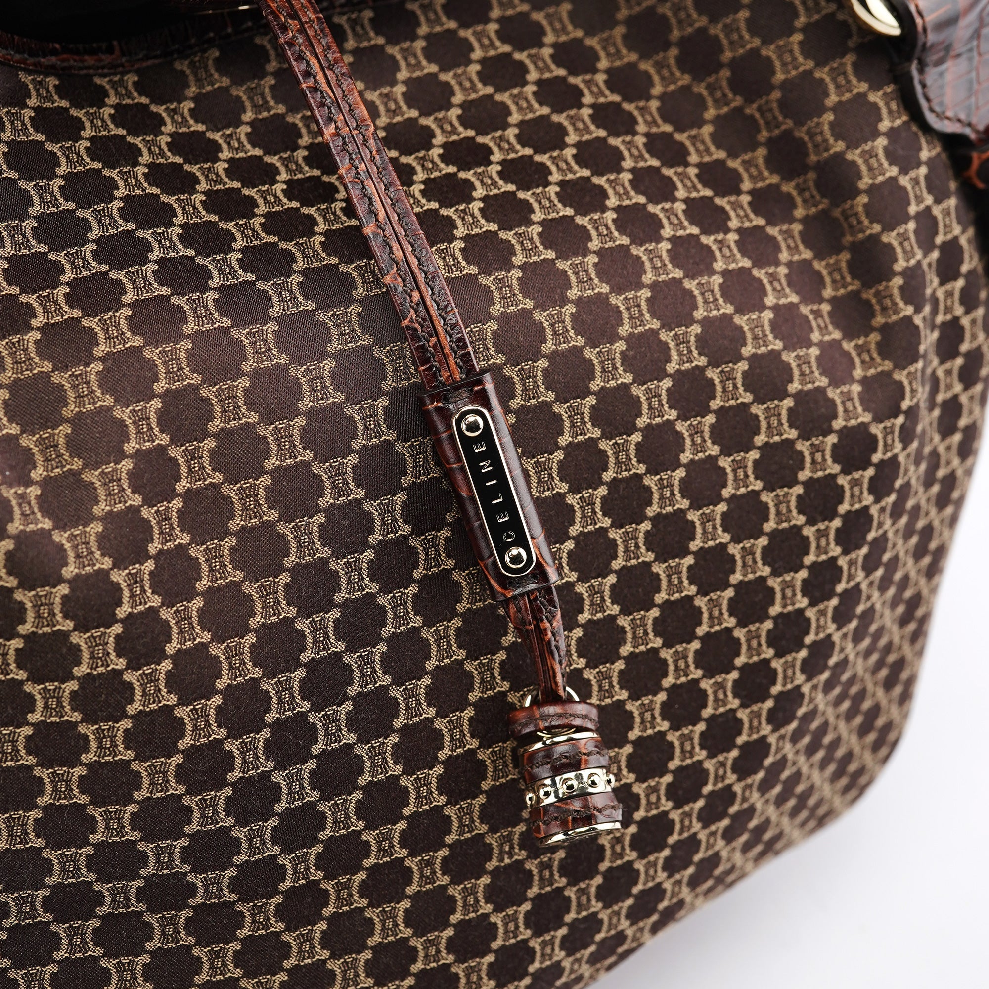 Brown Macadam Monogram Bittersweet Bag