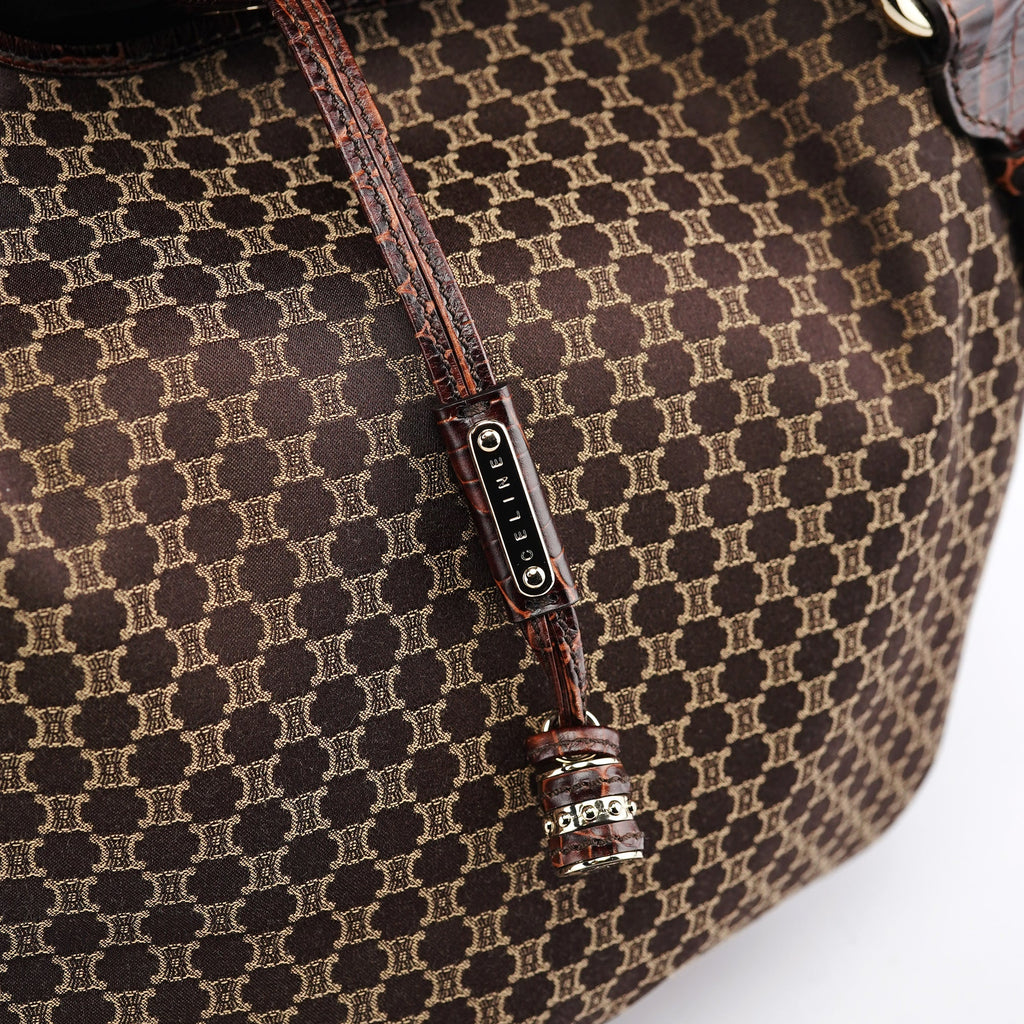 Brown Macadam Monogram Bittersweet Bag
