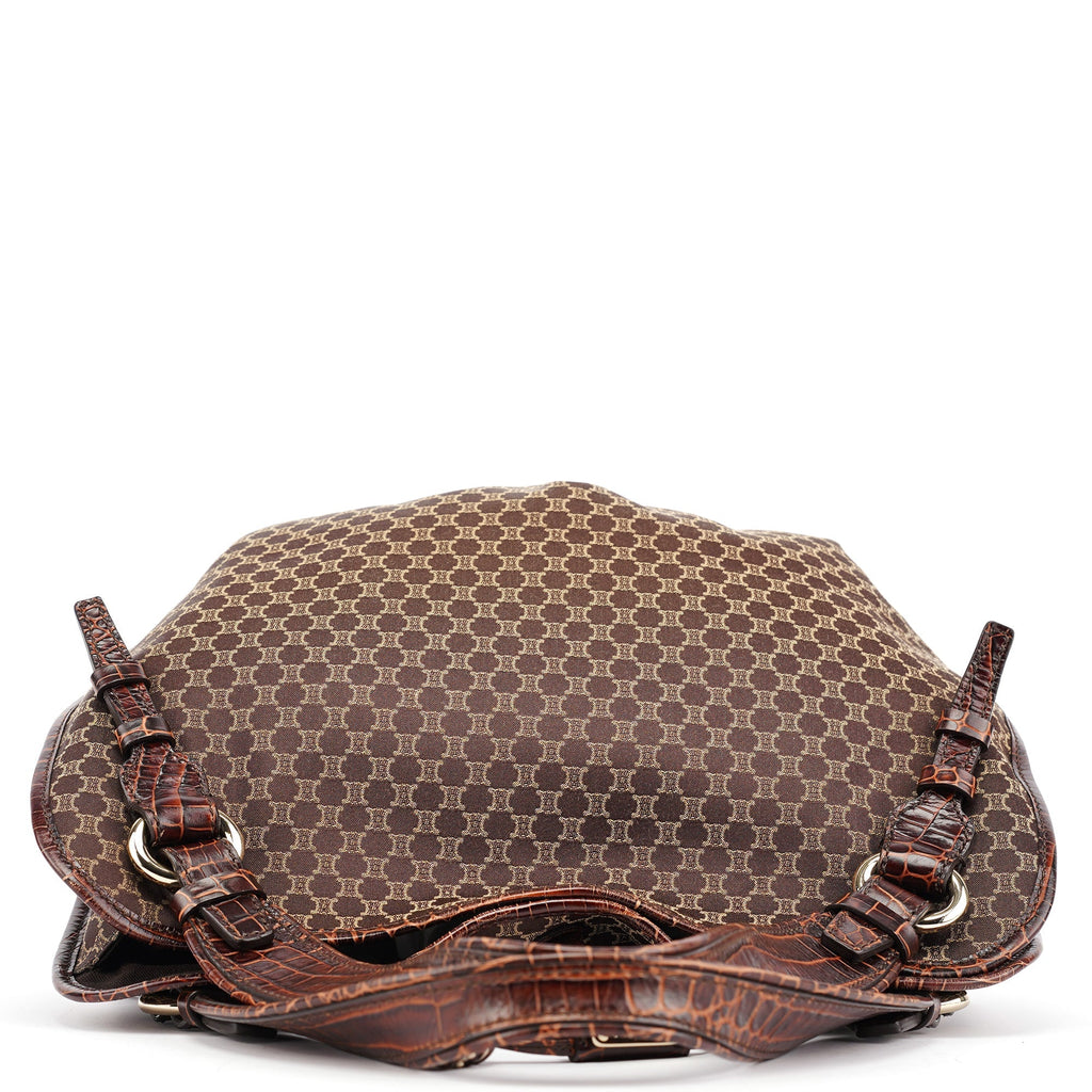 Brown Macadam Monogram Bittersweet Bag