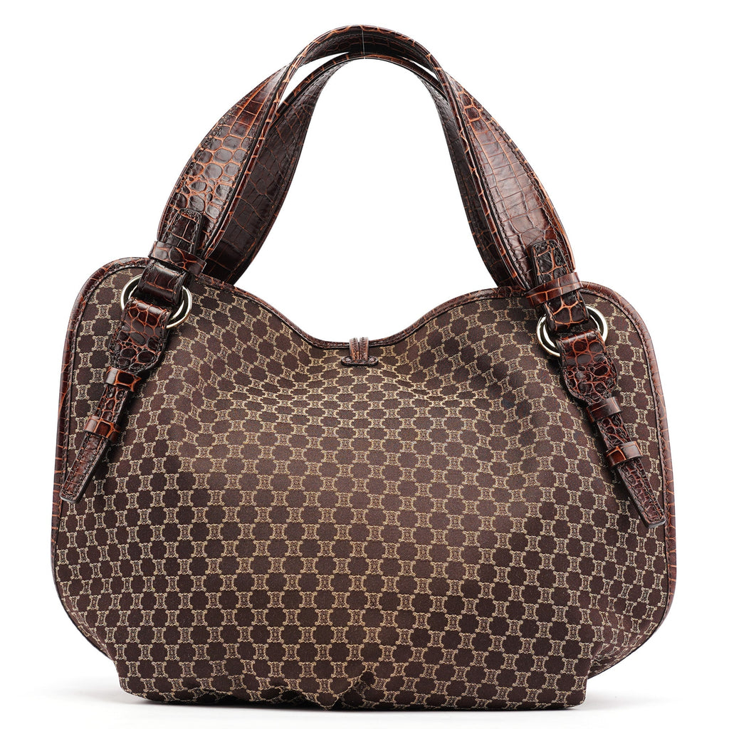 Brown Macadam Monogram Bittersweet Bag