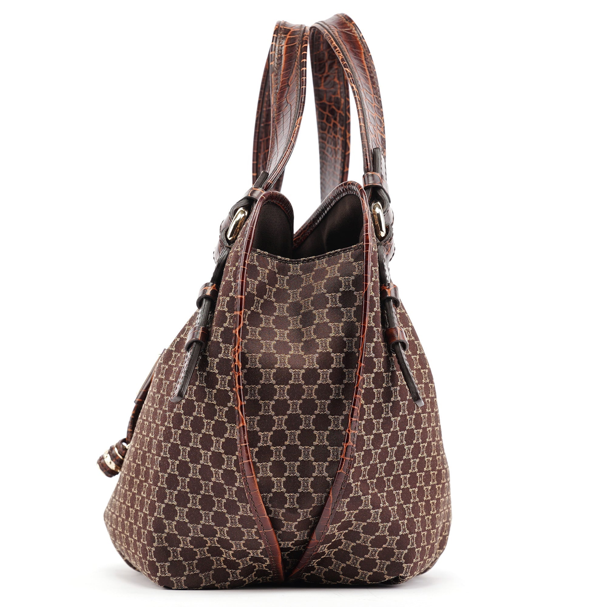 Brown Macadam Monogram Bittersweet Bag