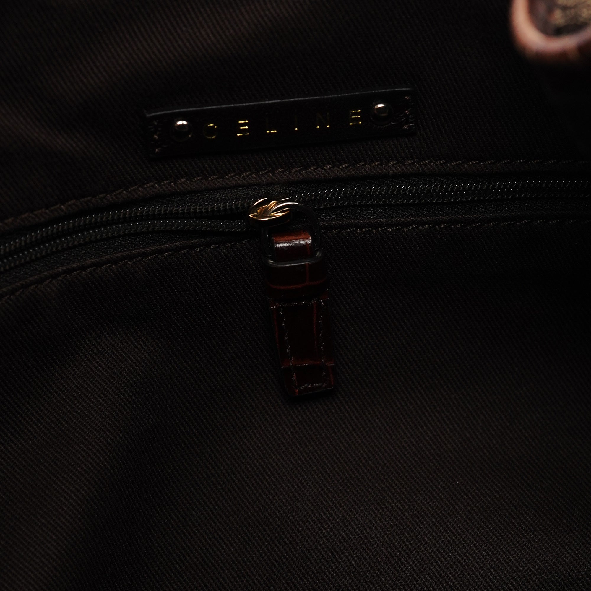 Brown Macadam Monogram Shoulder Bag