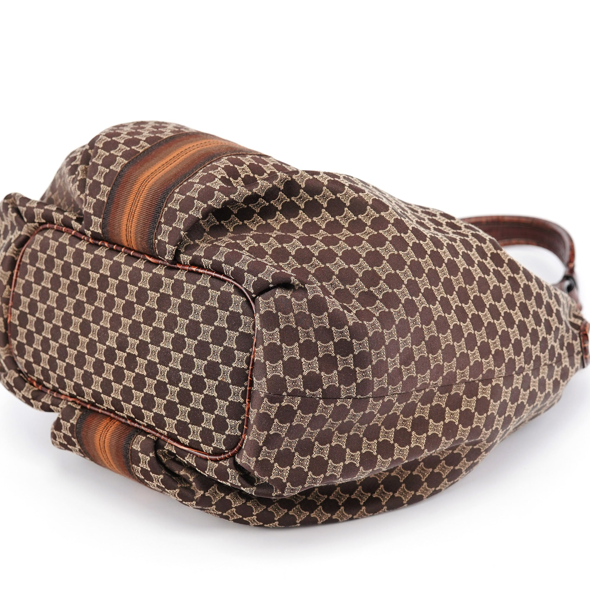 Brown Macadam Monogram Shoulder Bag