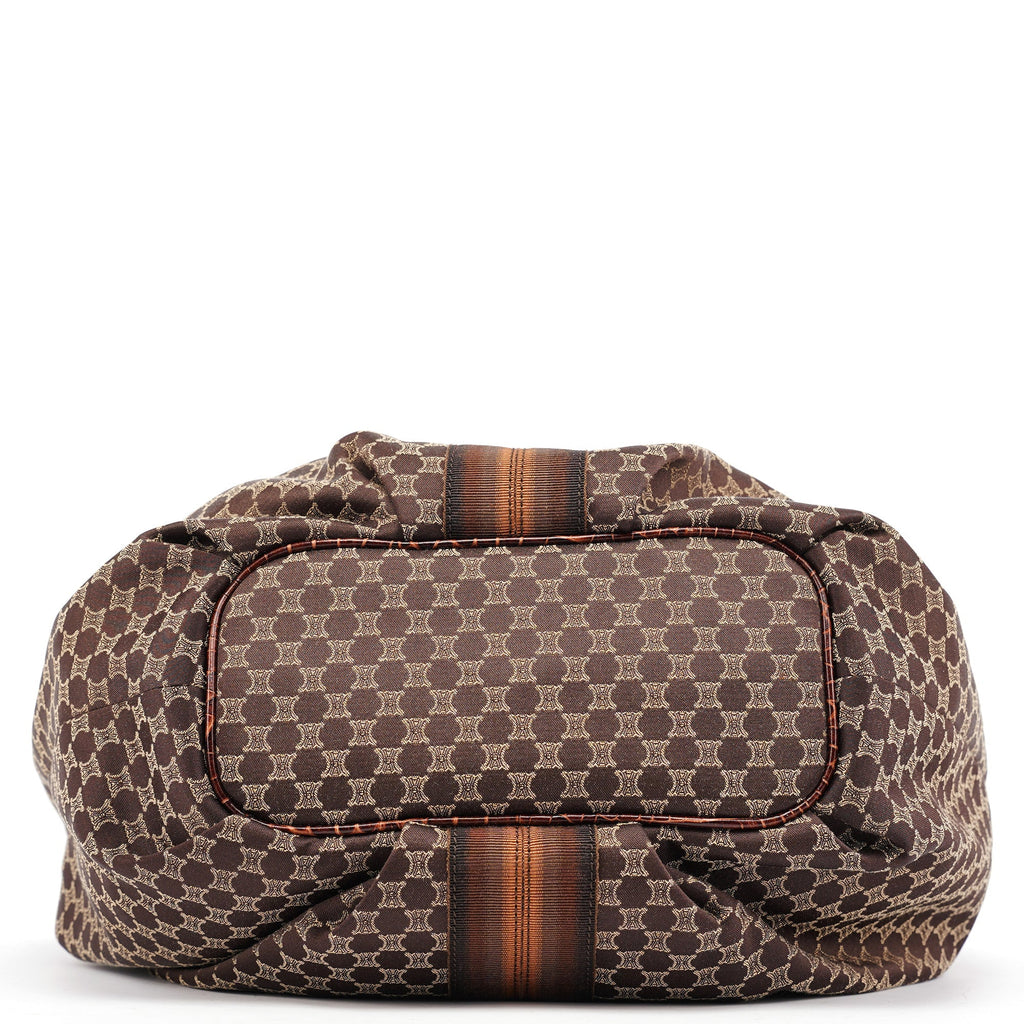 Brown Macadam Monogram Shoulder Bag