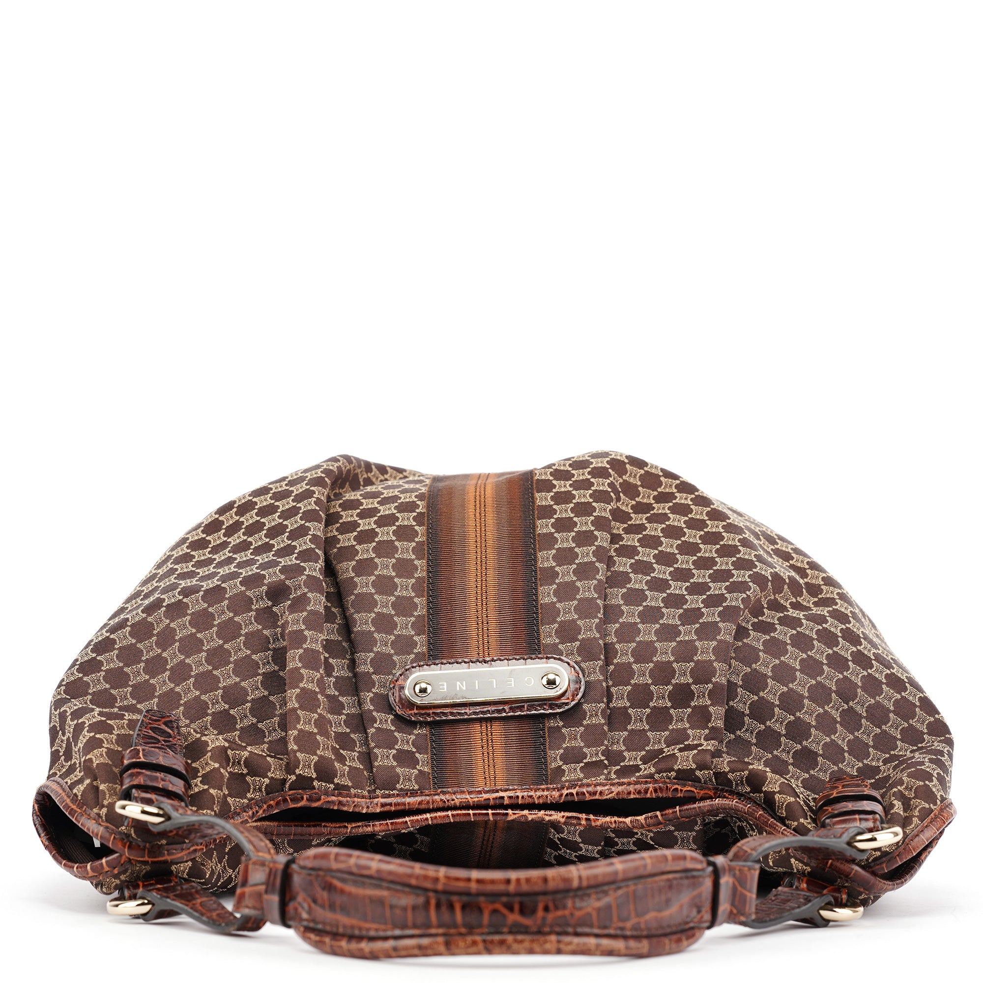 Brown Macadam Monogram Shoulder Bag