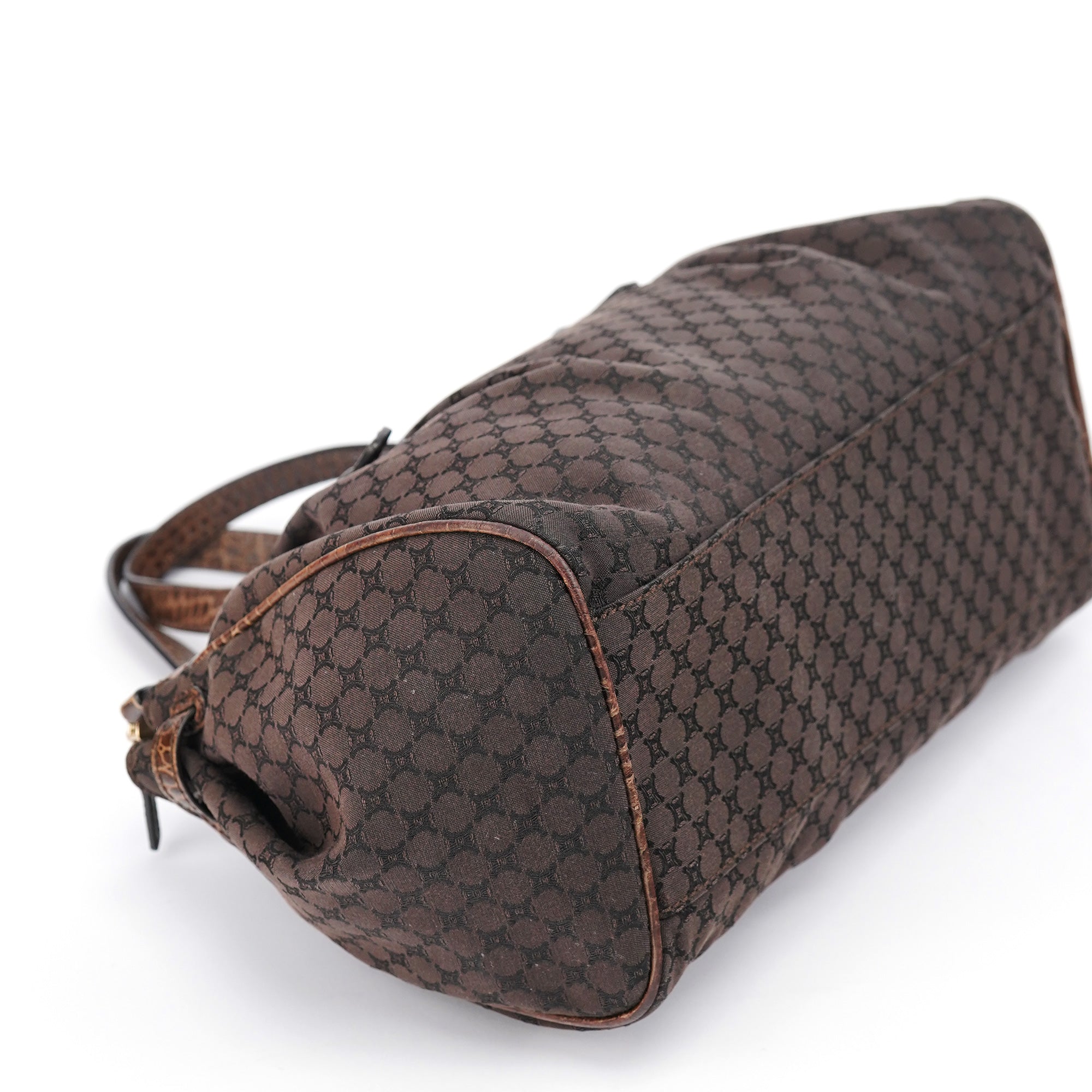 Brown Macadam Monogram Tote Bag