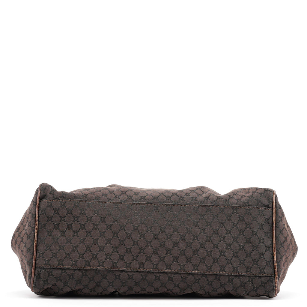 Brown Macadam Monogram Tote Bag