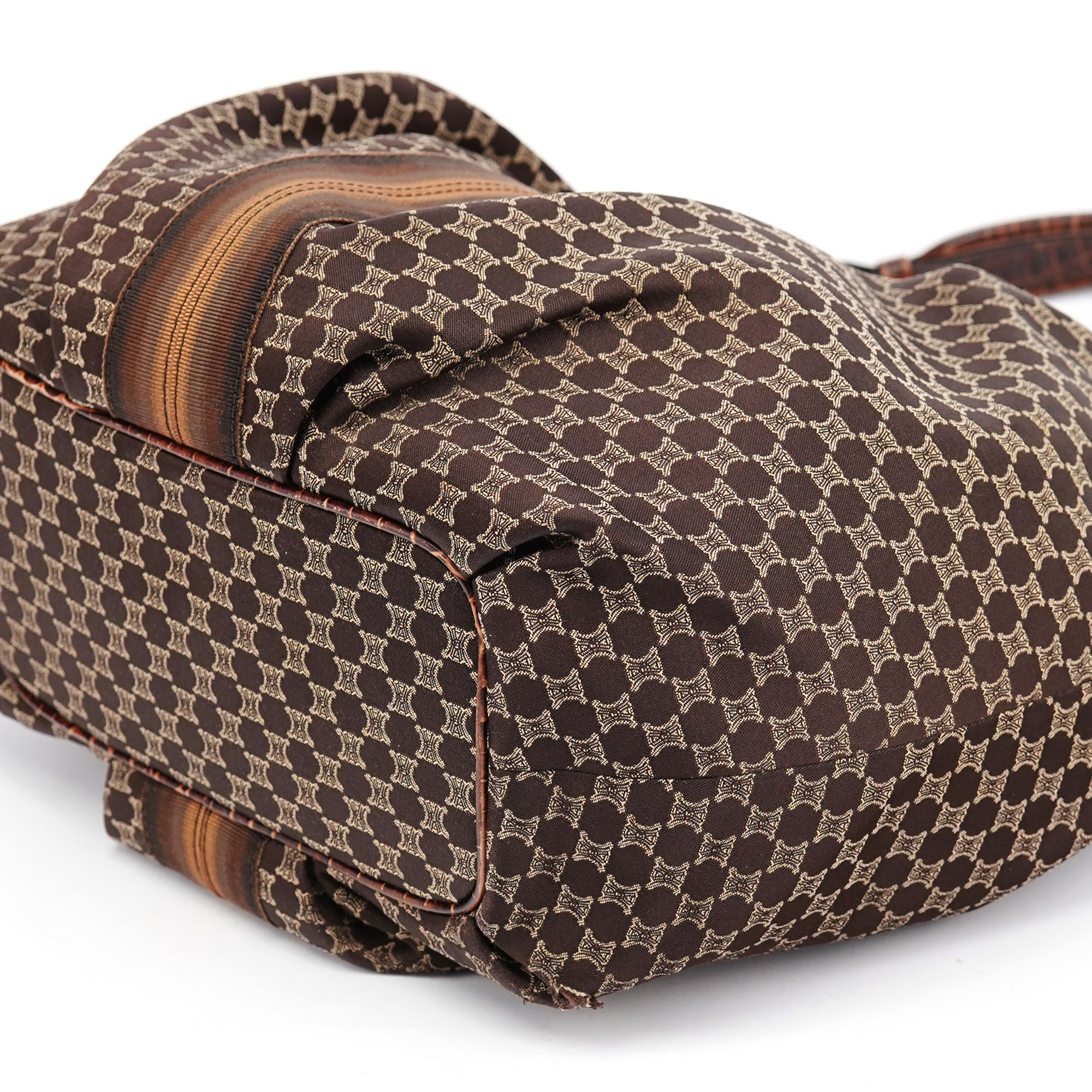 Brown Macadam Shoulder Bag