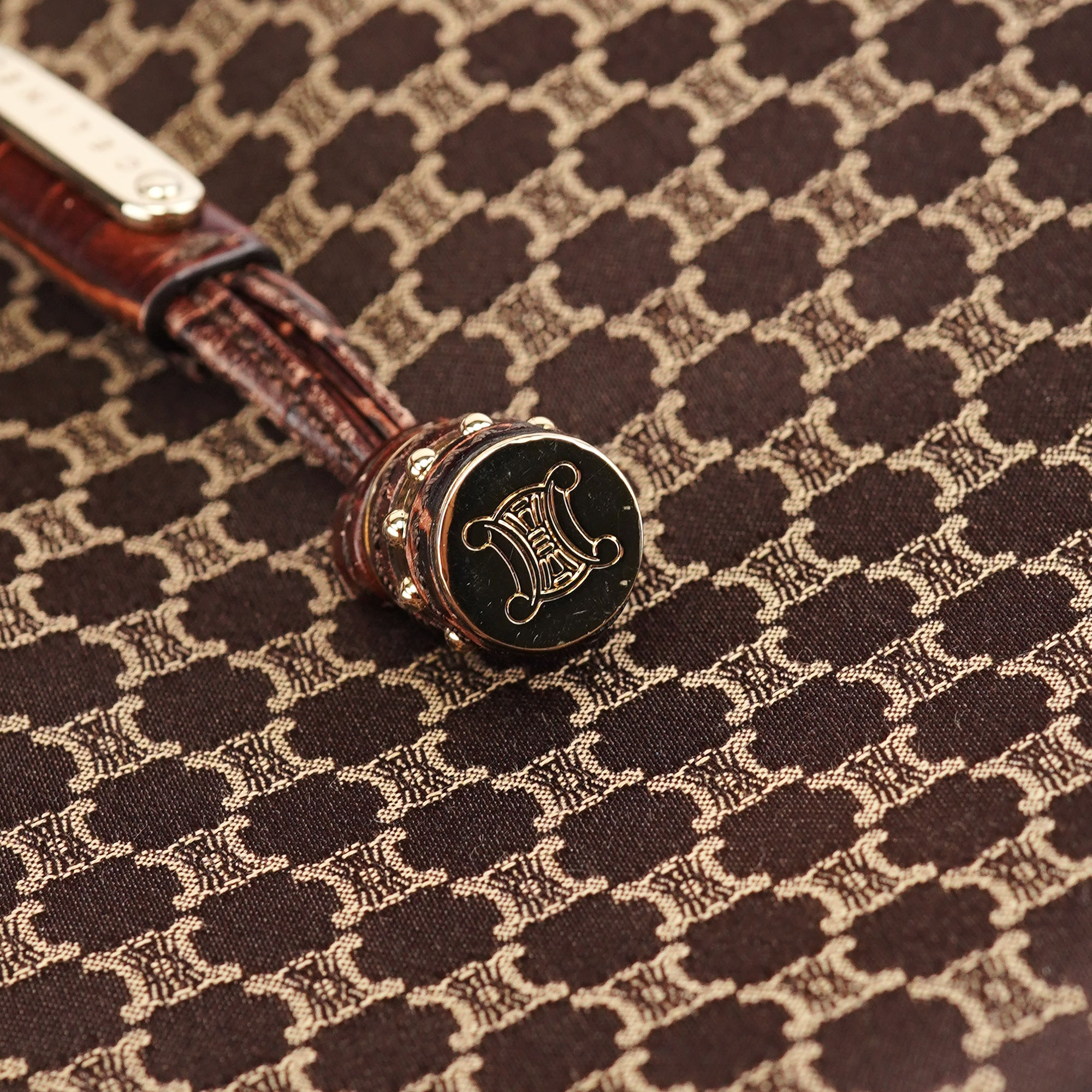 Brown Monogram Bittersweet Shoulder Bag