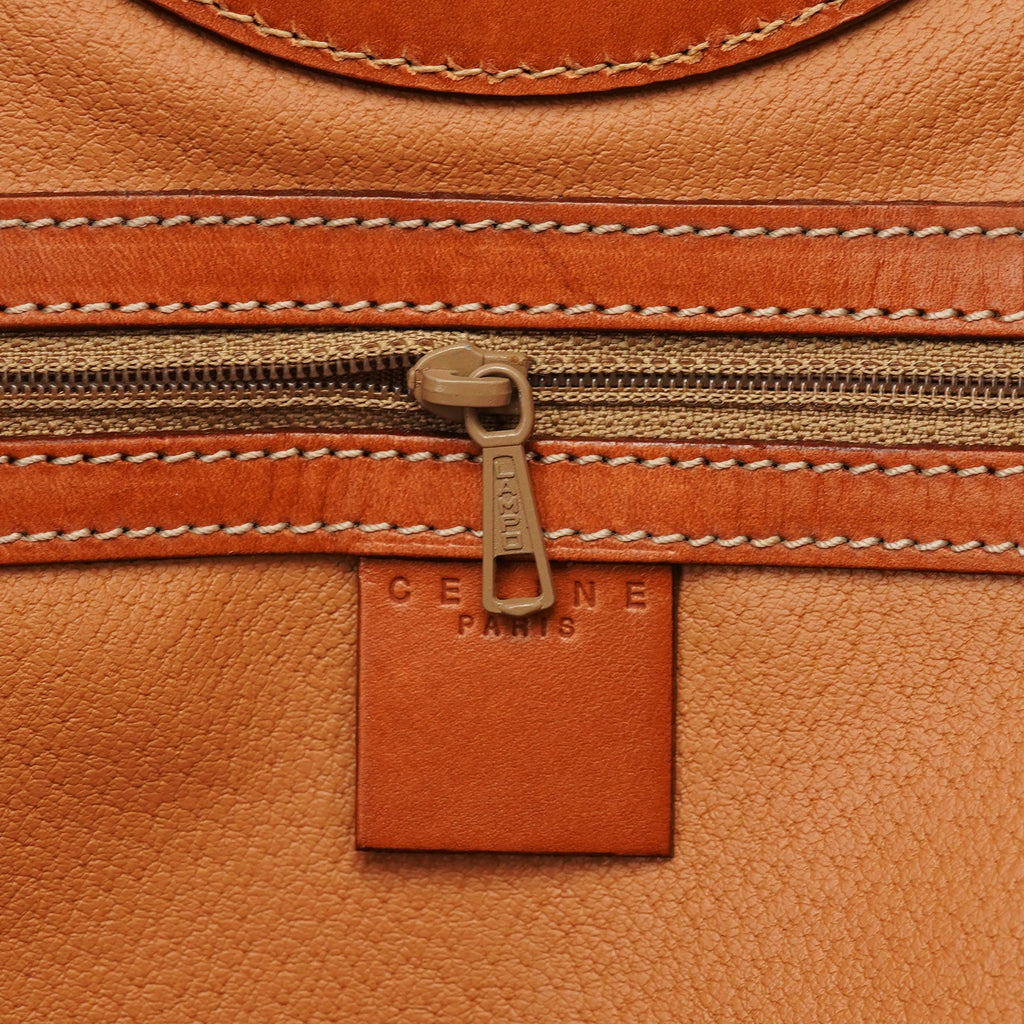 Brown Monogram Round Handle Bag