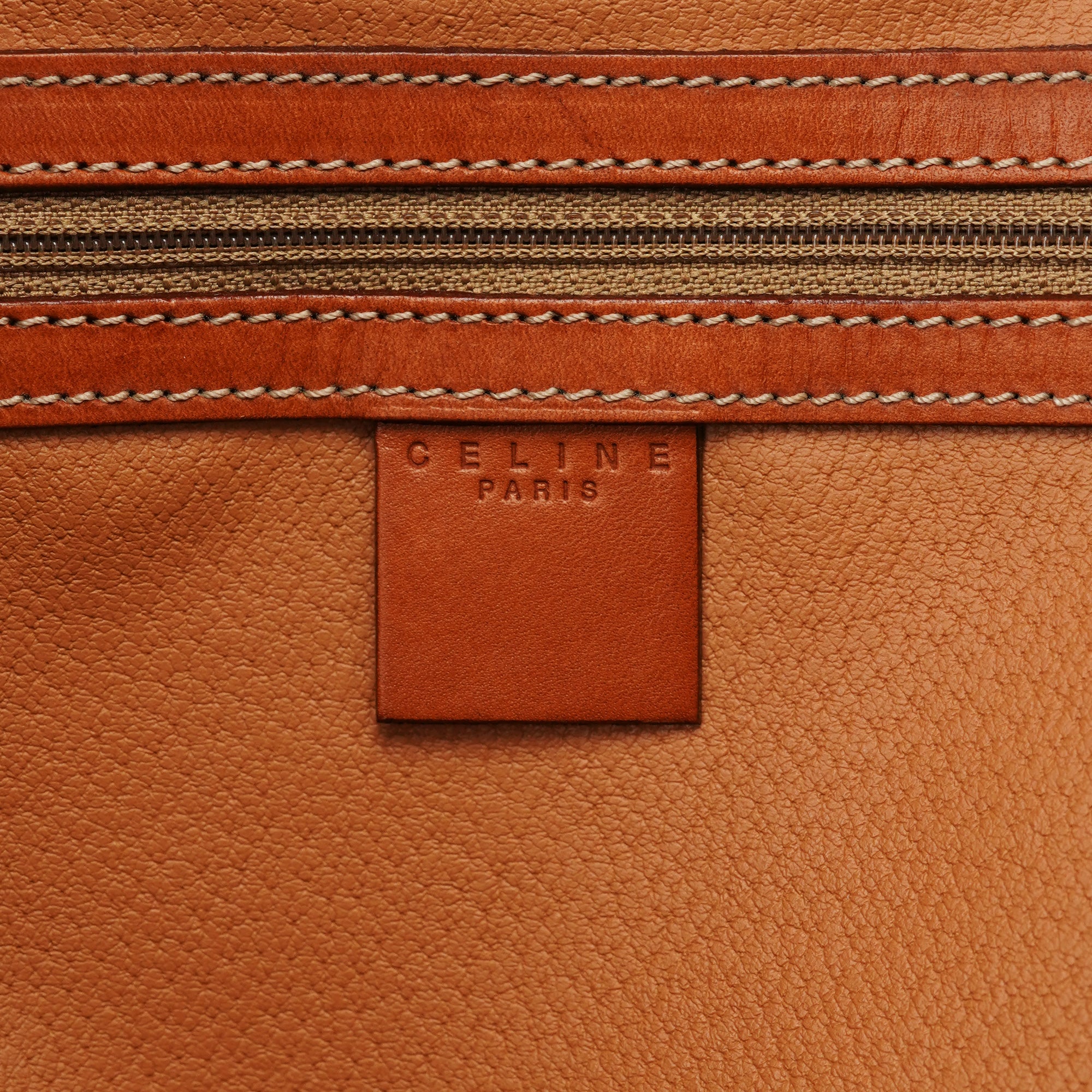 Brown Monogram Round Handle Bag