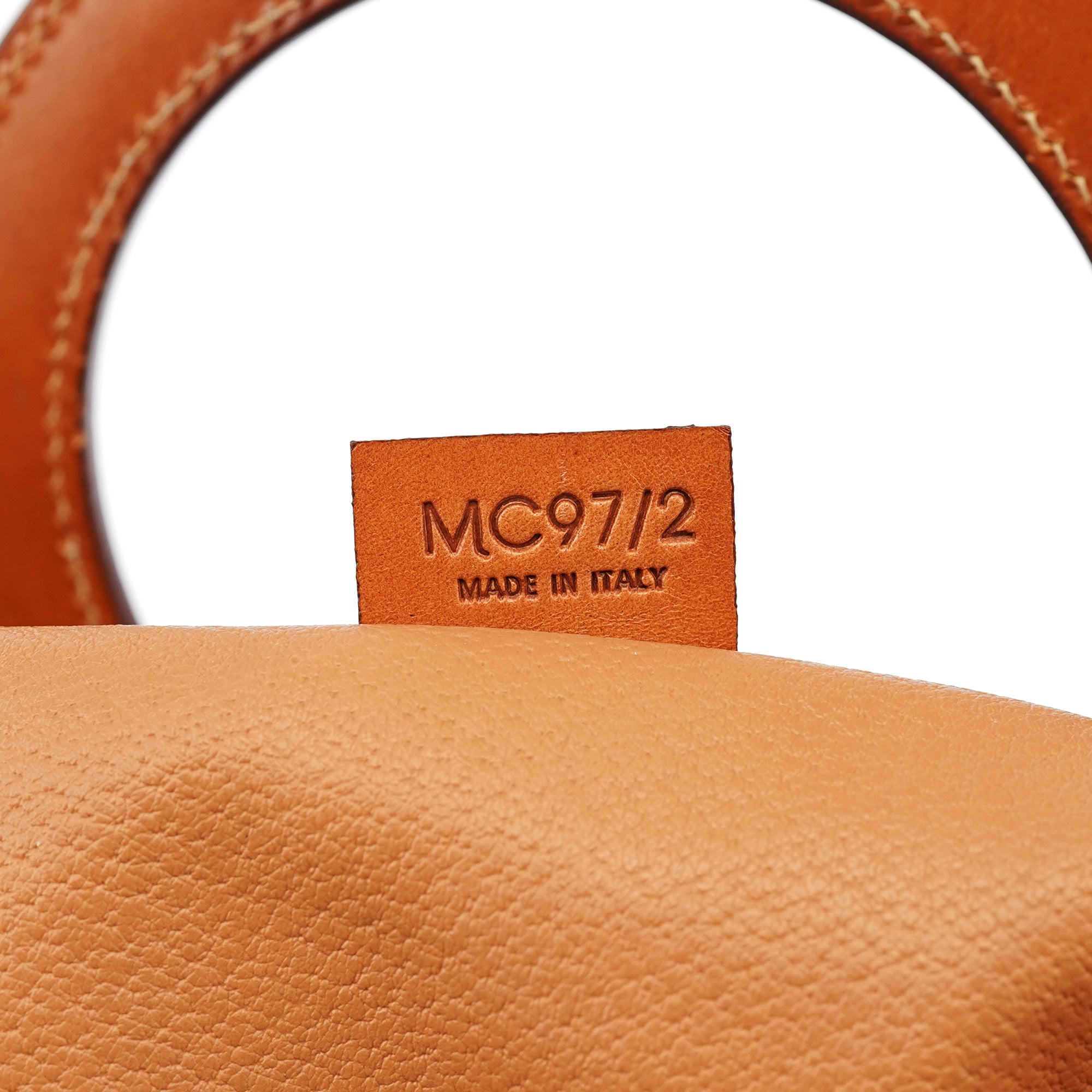 Brown Monogram Round Handle Bag