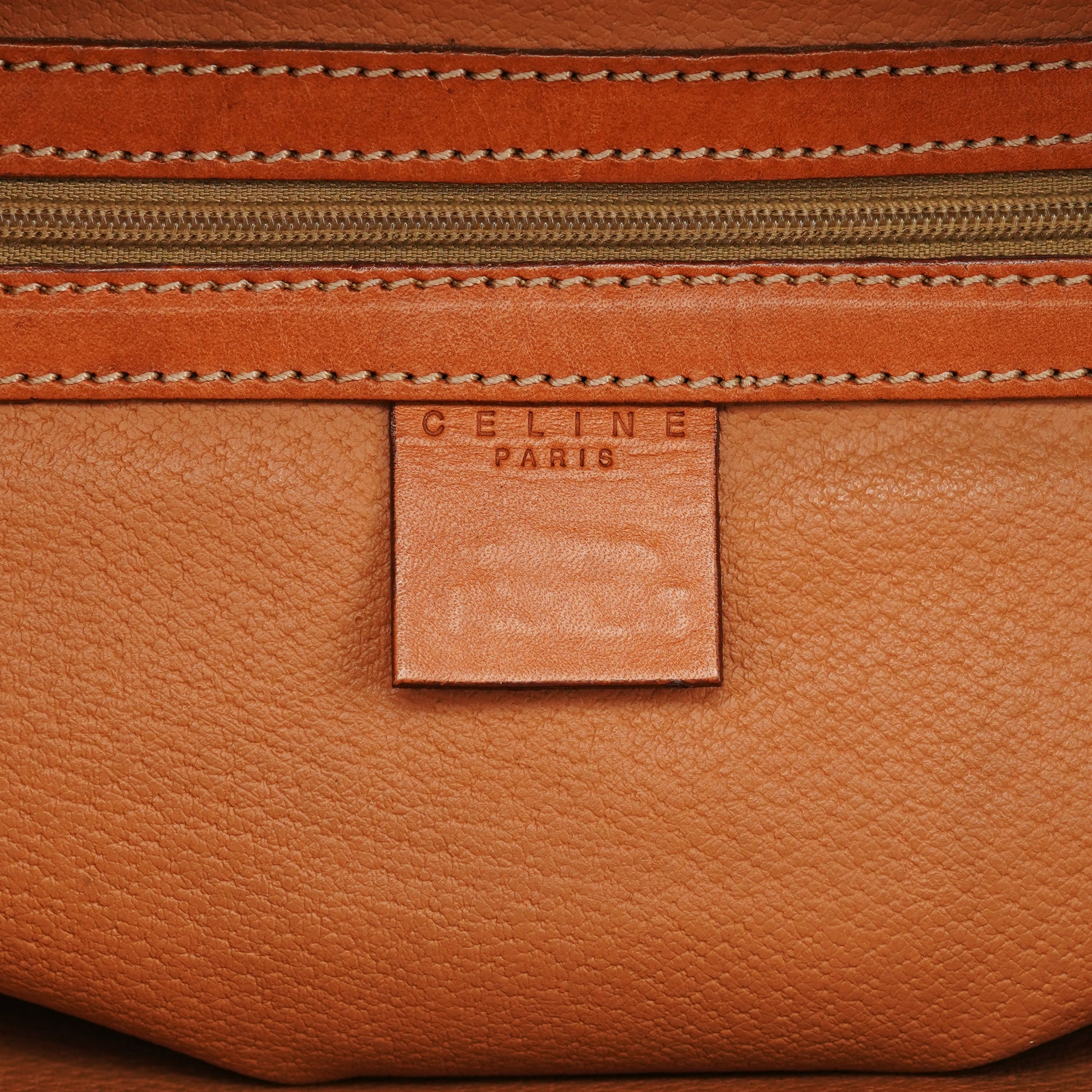 Brown Monogram Round Handle Bag