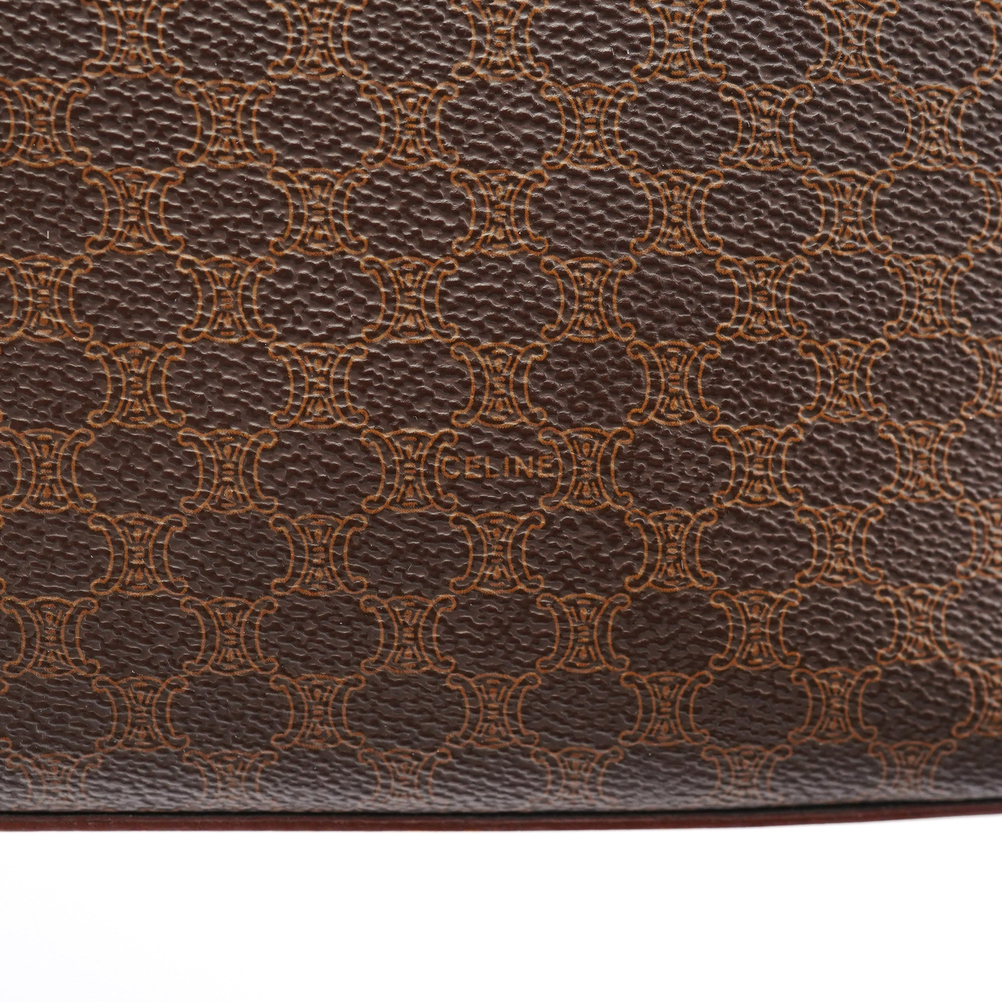 Brown Monogram Round Handle Bag